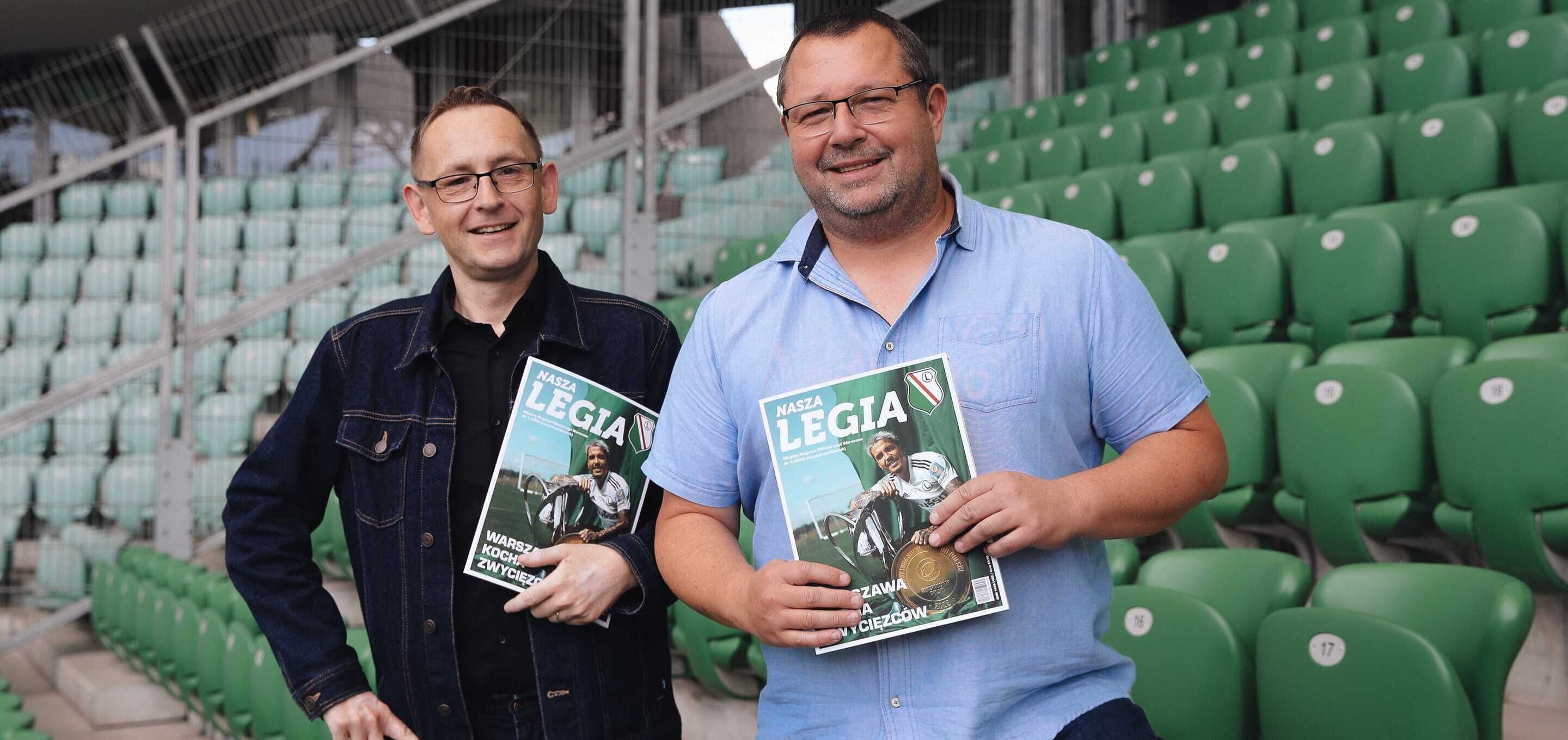 Adam Dawidziuk i Janusz Partyka: Chcemy, aby Nasza Legia żyła dłużej niż jeden dzień