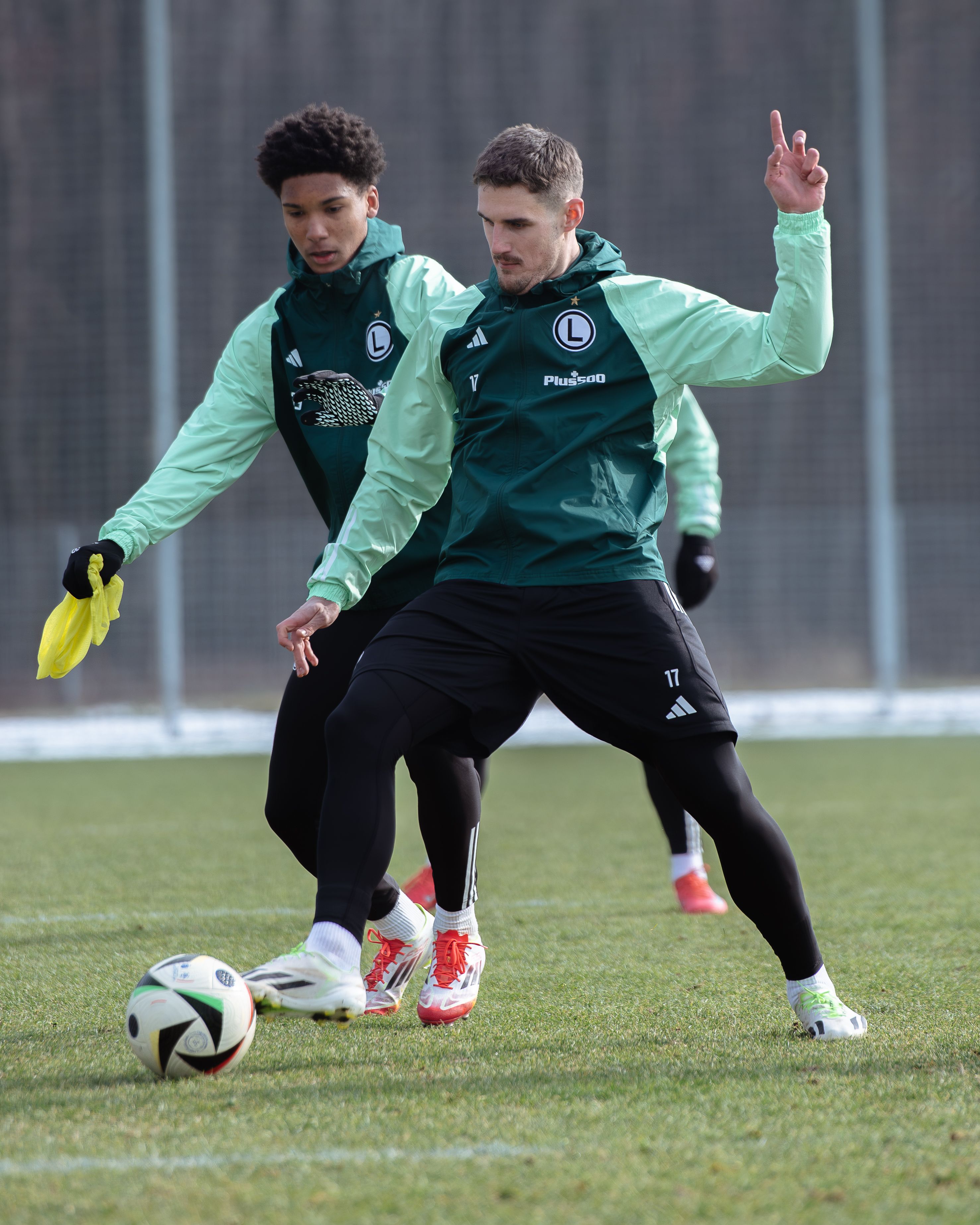 Pierwszy trening Illii Shkuryna w Legii. Taktyka i technika, czyli ostatnia prosta przed Radomiakiem [ZDJĘCIA]
