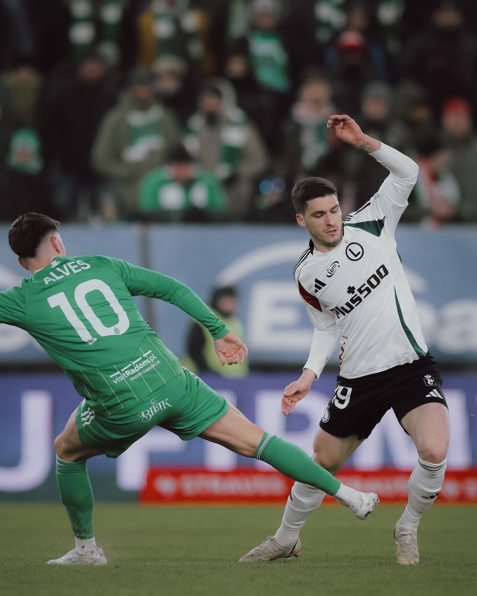 Galeria z meczu Radomiak - Legia autorstwa Mateusza Kostrzewy