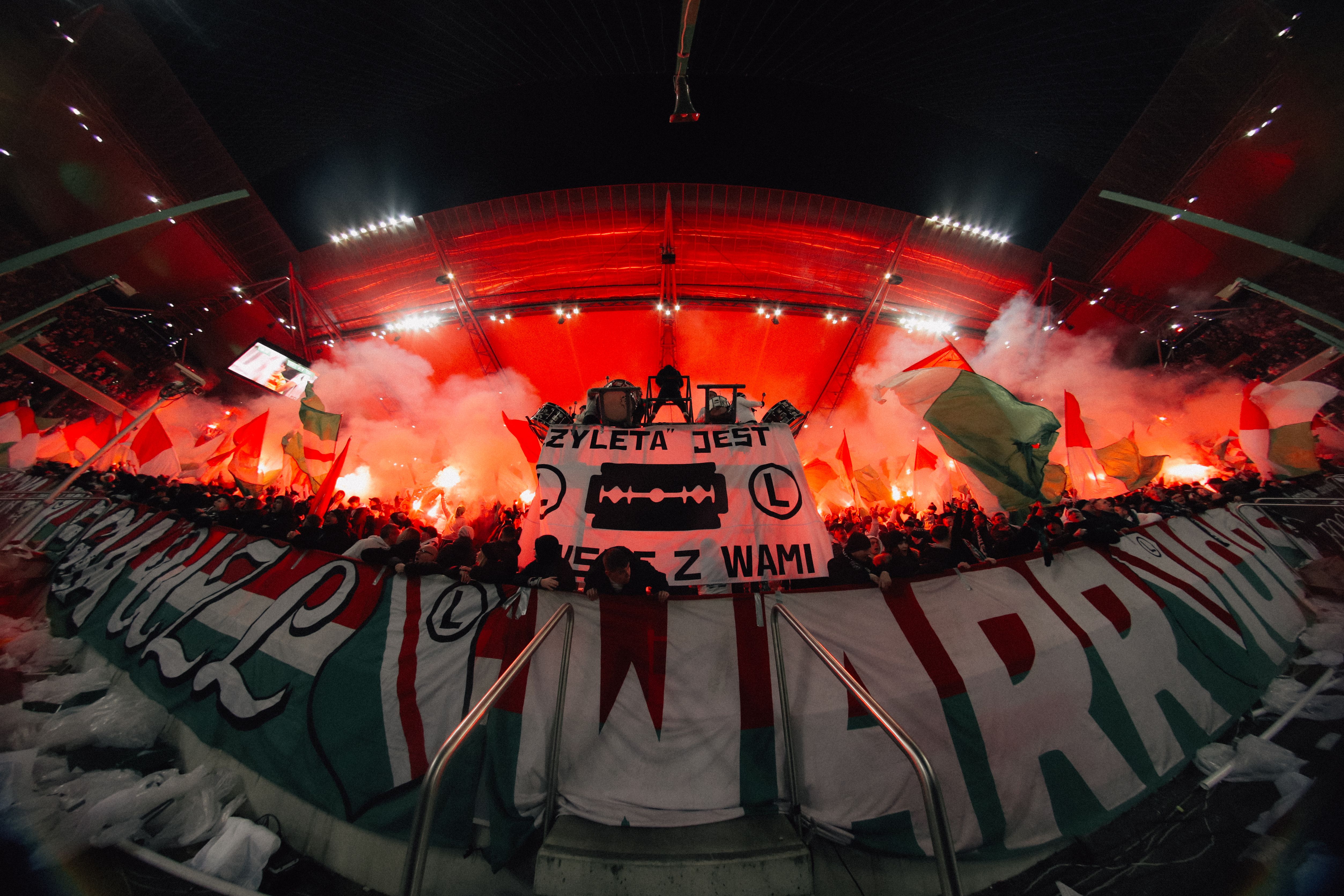 Galeria z meczu Legia - Jagiellonia autorstwa Mateusza Kostrzewy