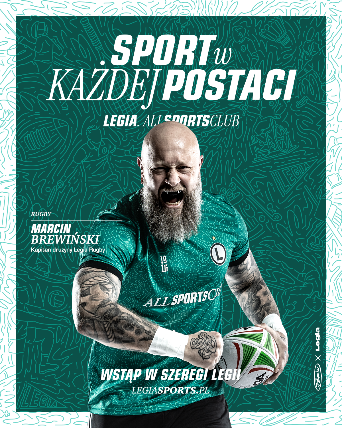 Sekcja Rugby Legii Warszawa – siła, szybkość i determinacja