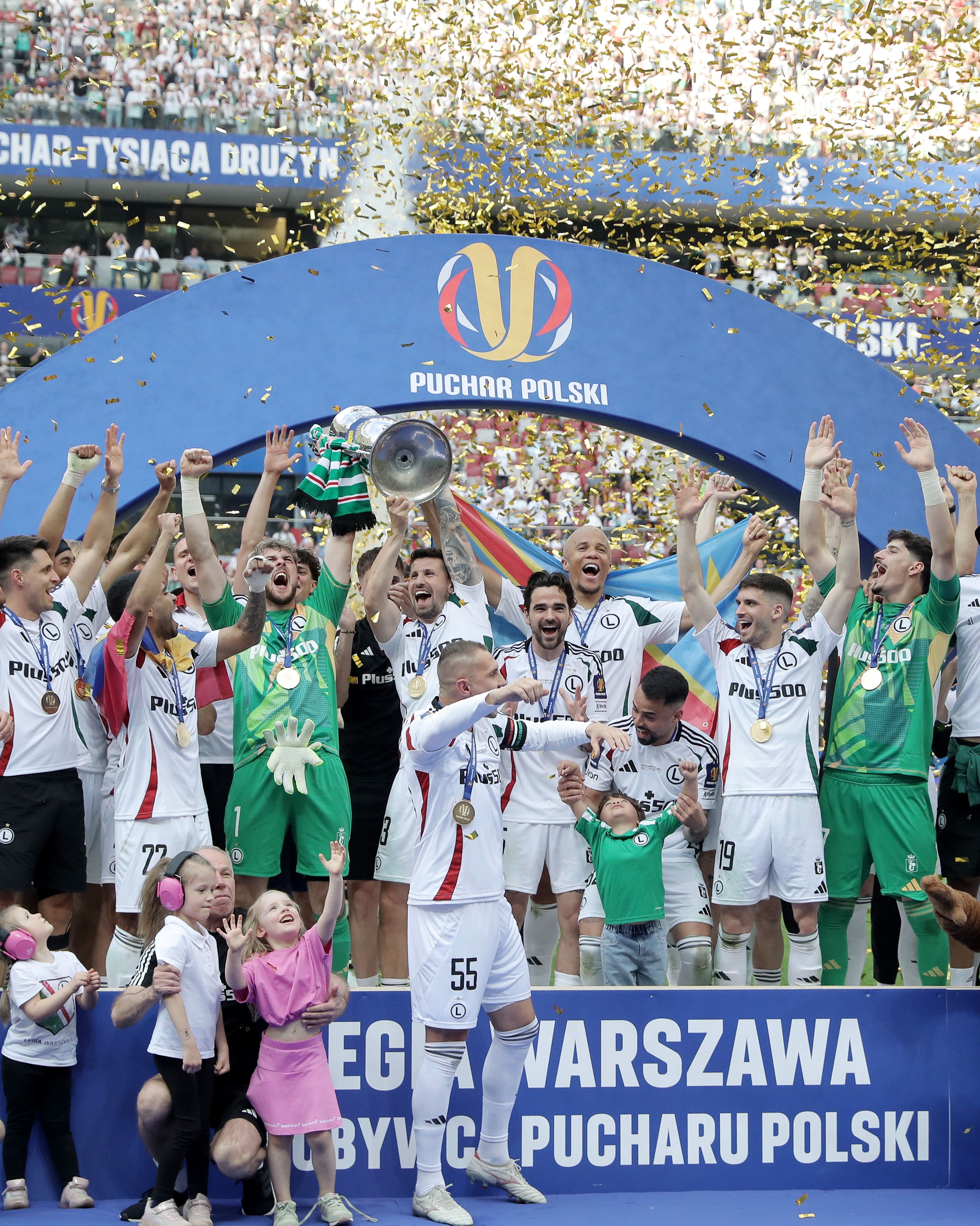 Galeria z meczu Pogoń Szczecin - Legia Warszawa autorstwa Janusza Partyki. PUCHAR JEST NASZ!