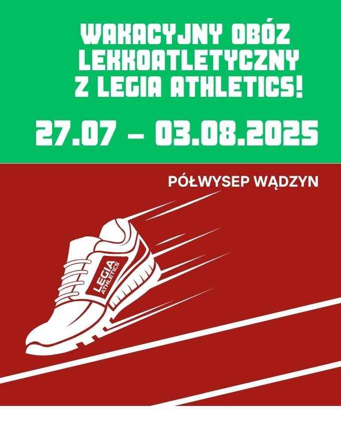 Wakacyjny obóz z Legia Athletics