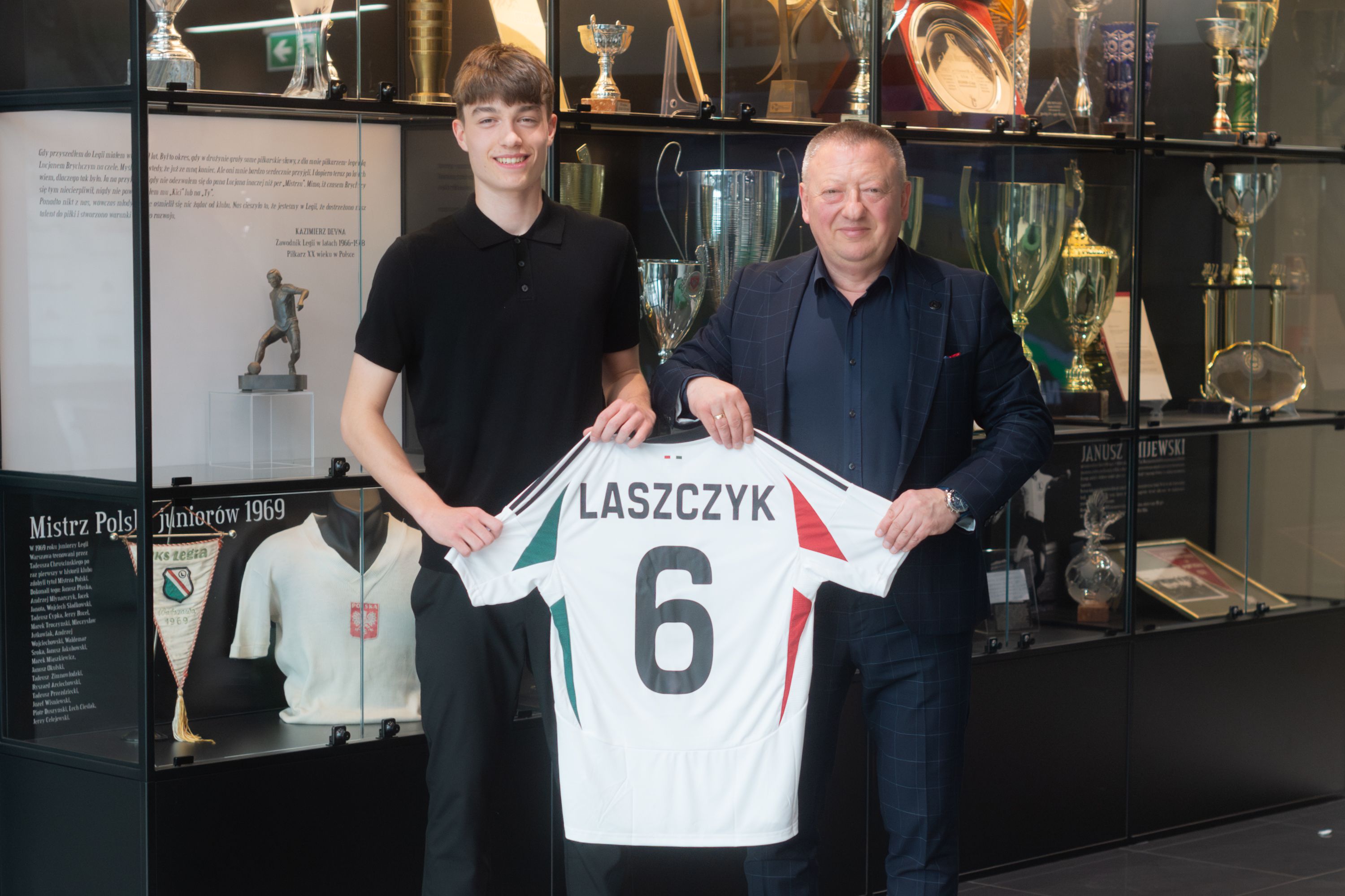 Marcel Laszczyk podpisał pierwszy zawodowy kontrakt z Legią Warszawa!