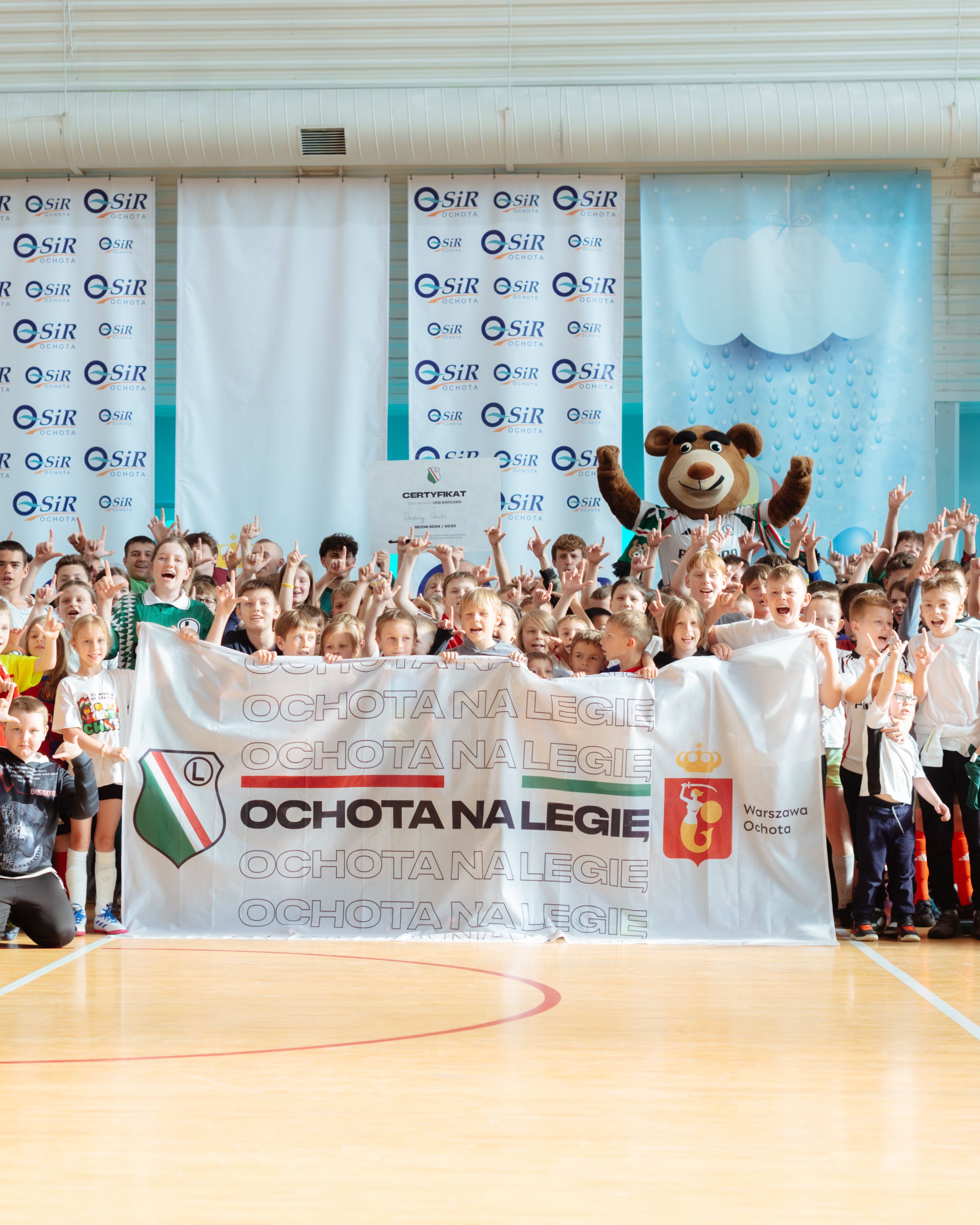 Kolejne spotkanie z Legionistami! Legia Warszawa odwiedziła Ochotę
