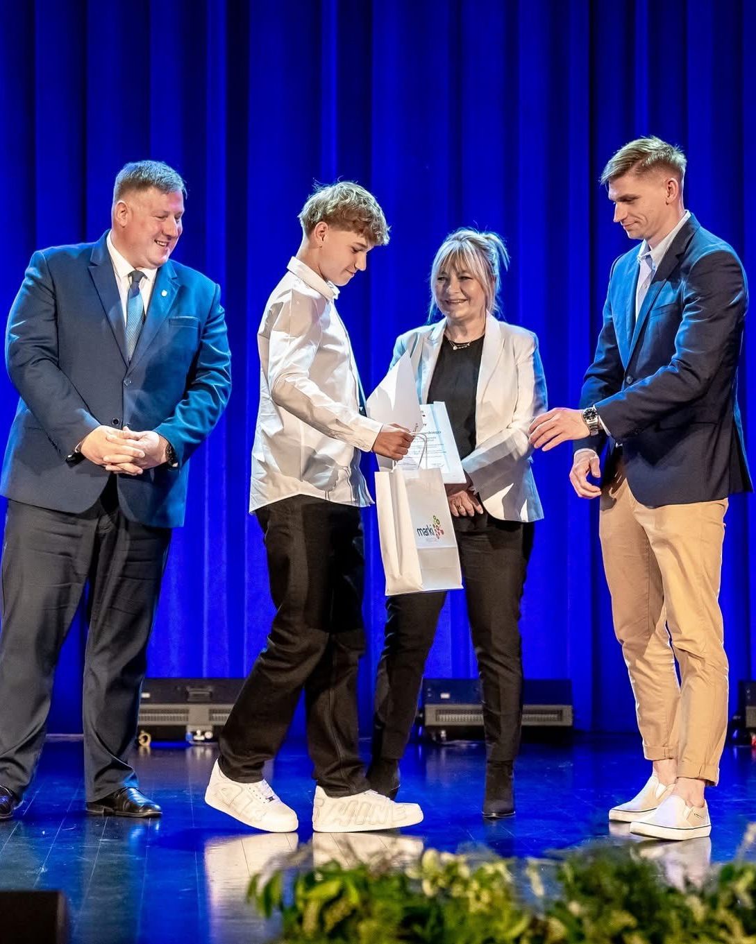 Aleksander Dąbrowski nagrodzony na Mareckiej Gali Sportu