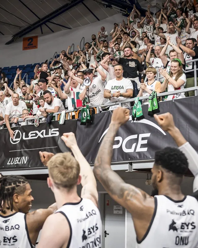 Koszykówka: 1:1 w finałowej serii! Start Lublin - Legia Warszawa 78:84