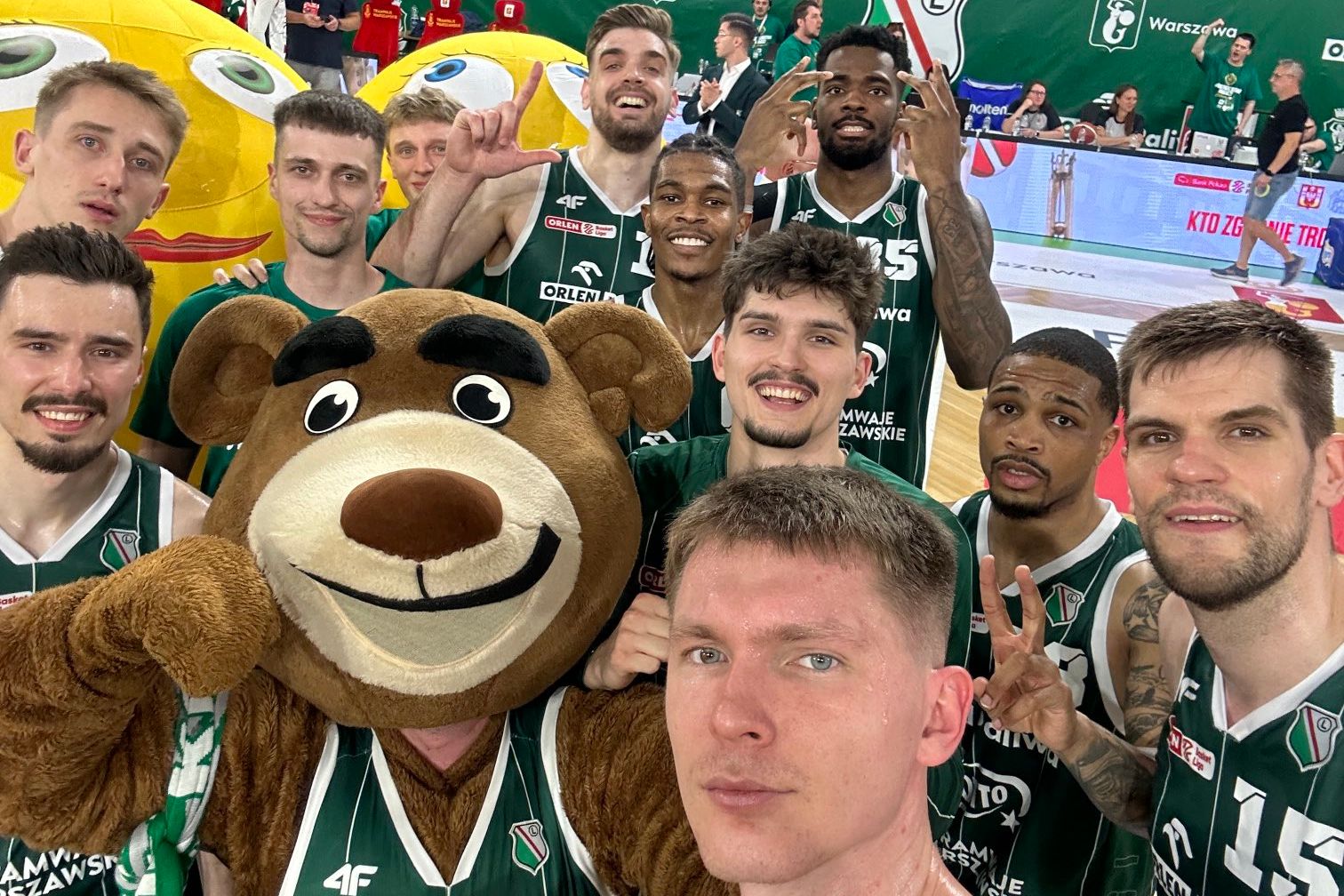 Koszykówka: Zieloni Kanonierzy bliżej mistrzostwa Polski! Legia Warszawa – Start Lublin 90:86 w trzecim meczu