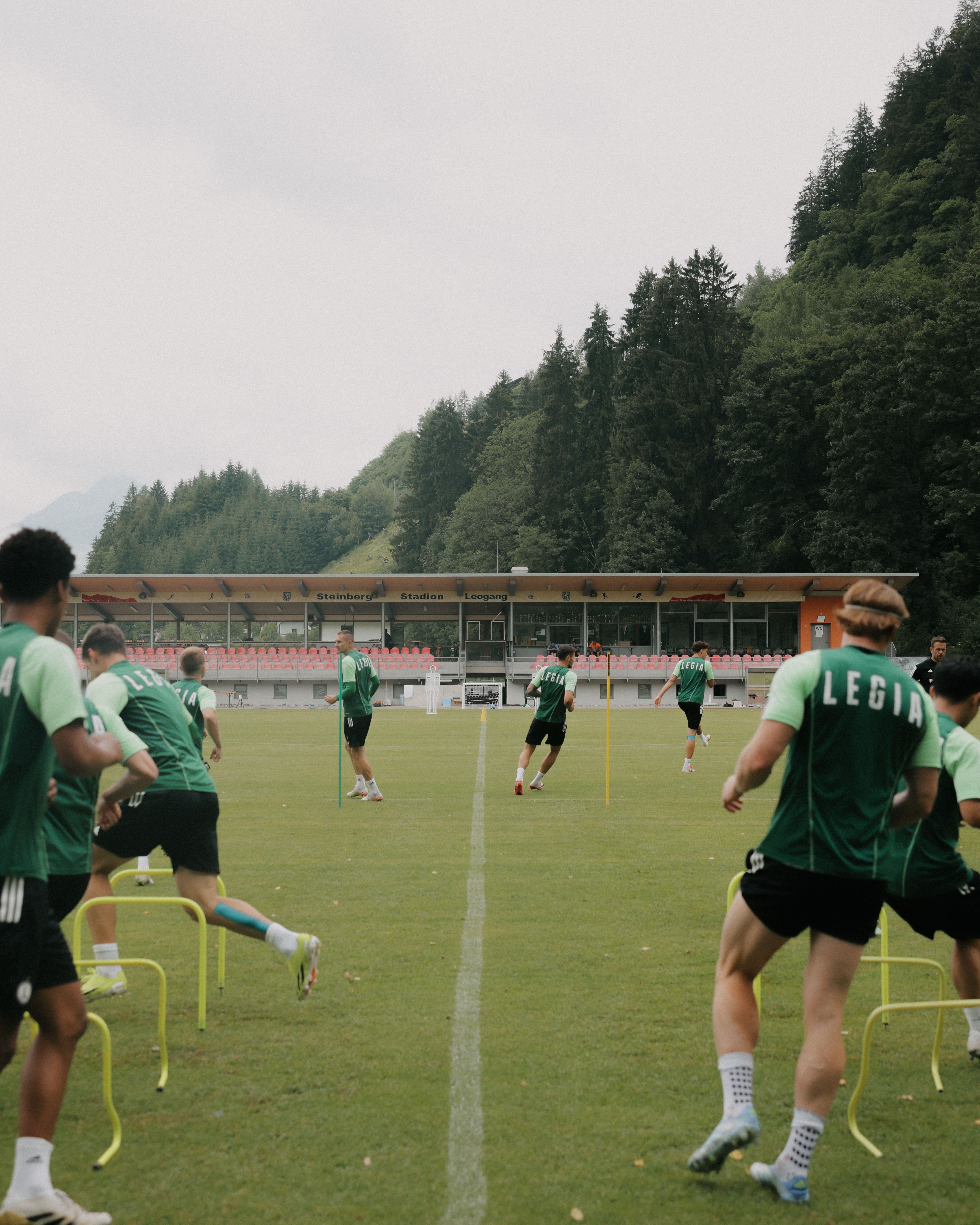 Intensywność. Poranny trening w Austrii