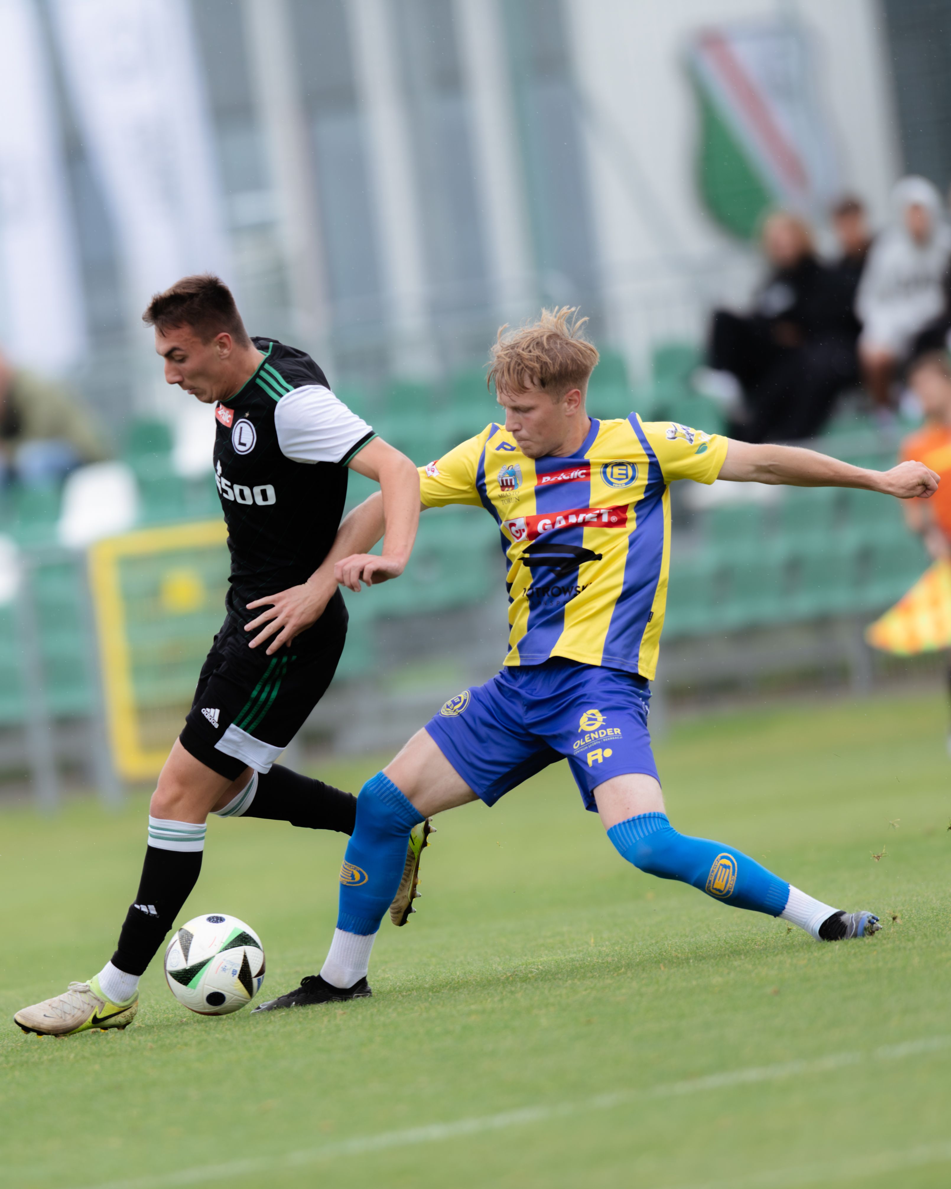 Galeria ze sparingu Legia II Warszawa - Elana Toruń autorstwa Jakuba Wydry