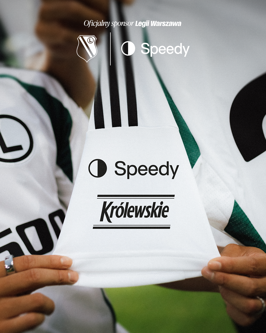 Speedy.io nowym sponsorem Legii Warszawa