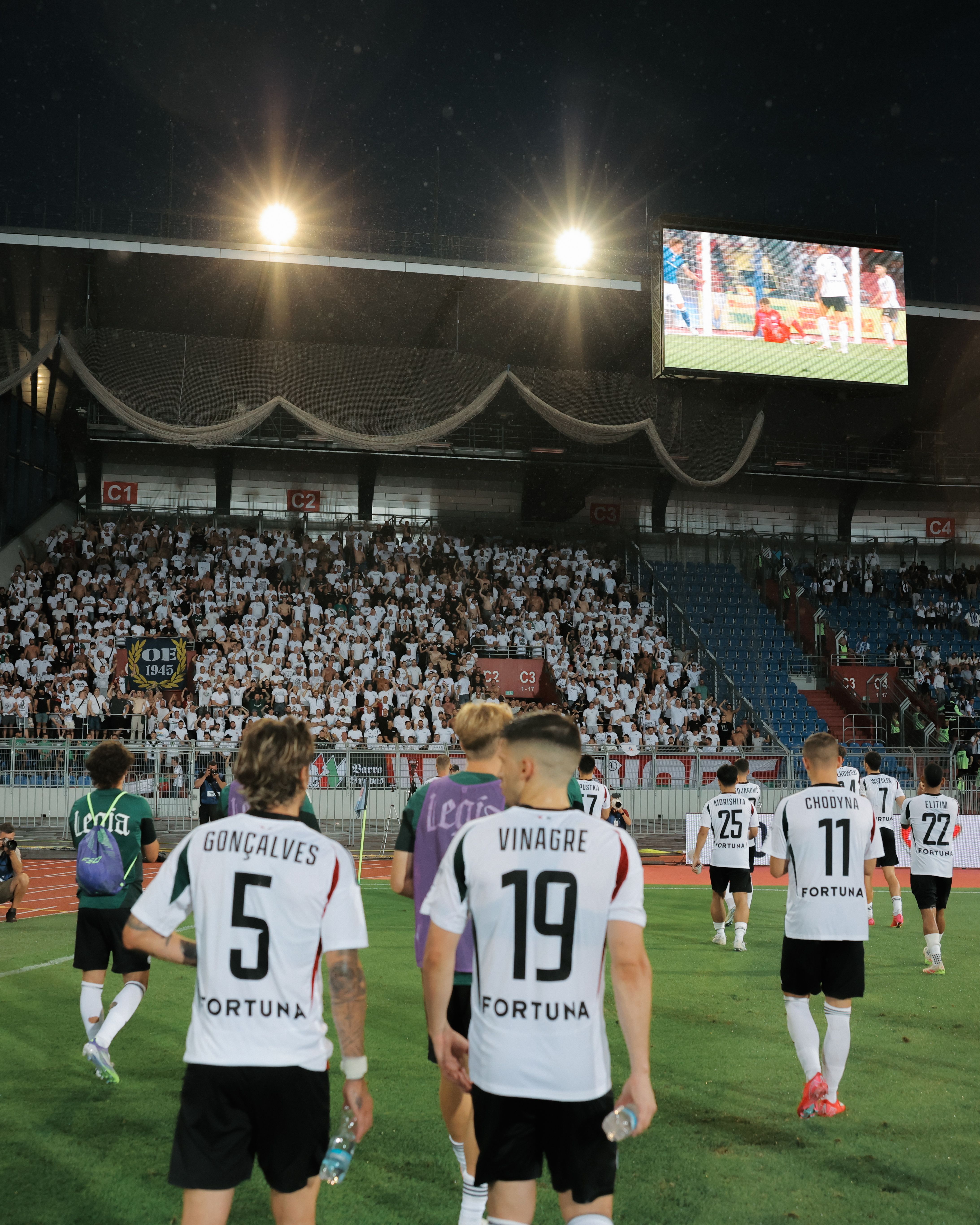 Galeria z meczu Banik Ostrawa - Legia Warszawa autorstwa Mateusza Kostrzewy