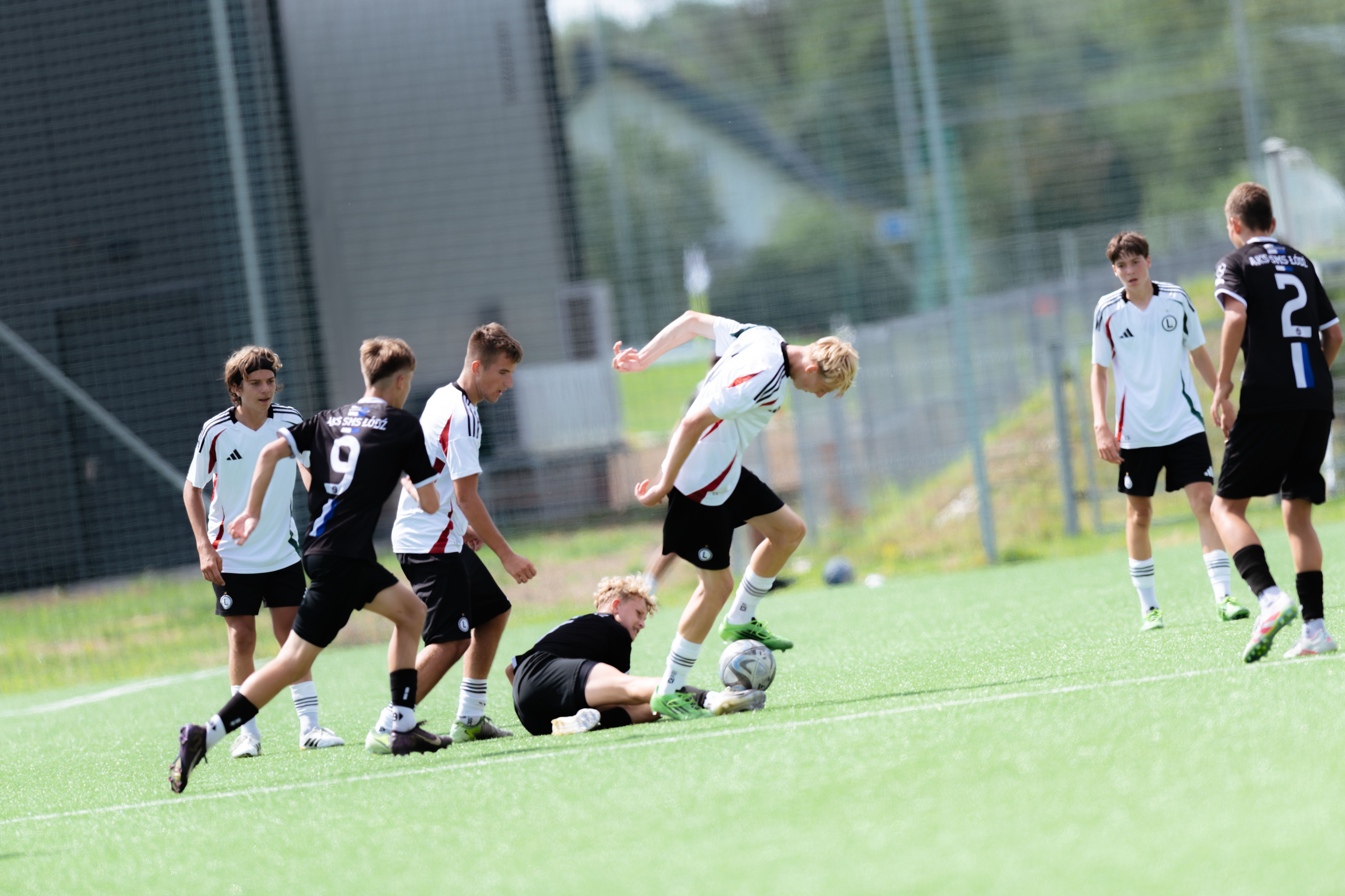 U16: Piąteczka z SMS-em. Legia - AKS SMS Łódź 5:0