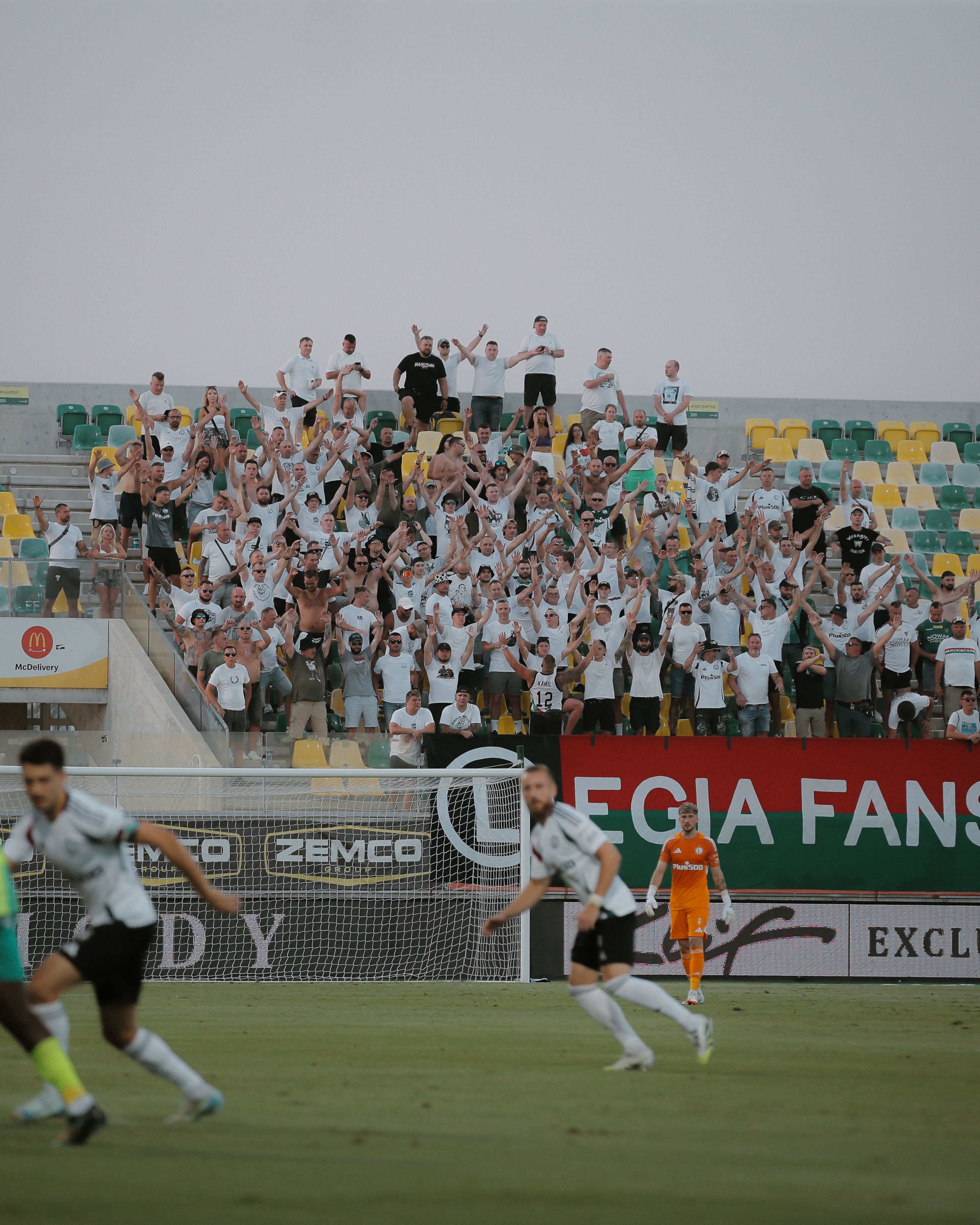 Galeria z meczu AEK Larnaka - Legia Warszawa autorstwa Mateusza Kostrzewy