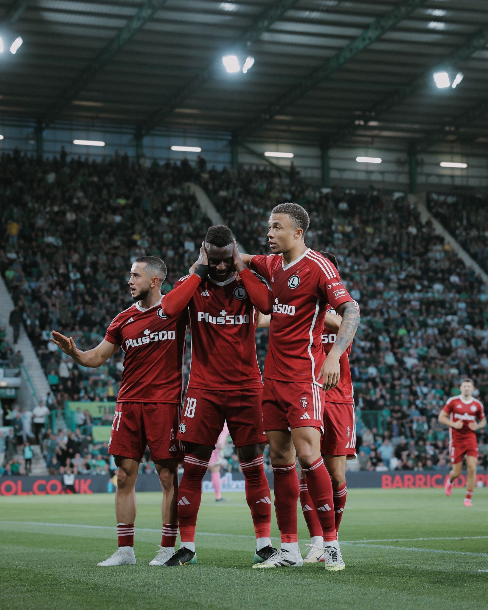 Pierwsza część na plus! Hibernian FC - Legia Warszawa 1:2