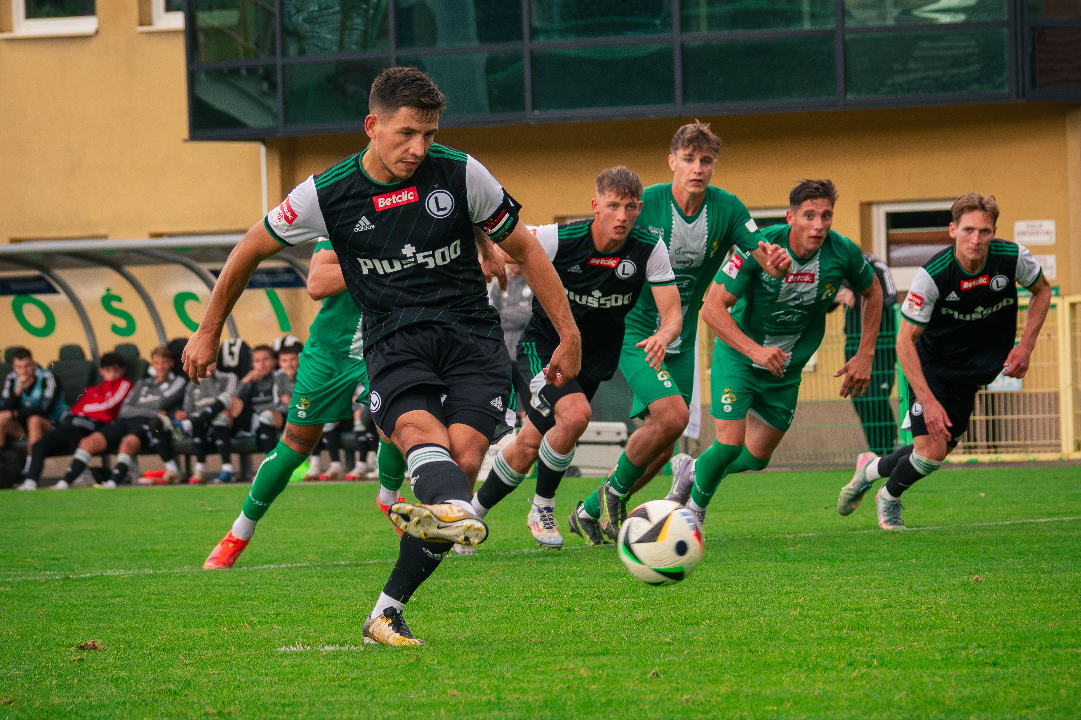 Galeria z meczu GKS Bełchatów - Legia II Warszawa autorstwa Anny Socha