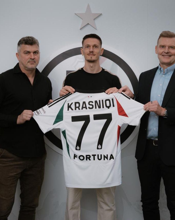 Ermal Krasniqi wypożyczony do Legii Warszawa