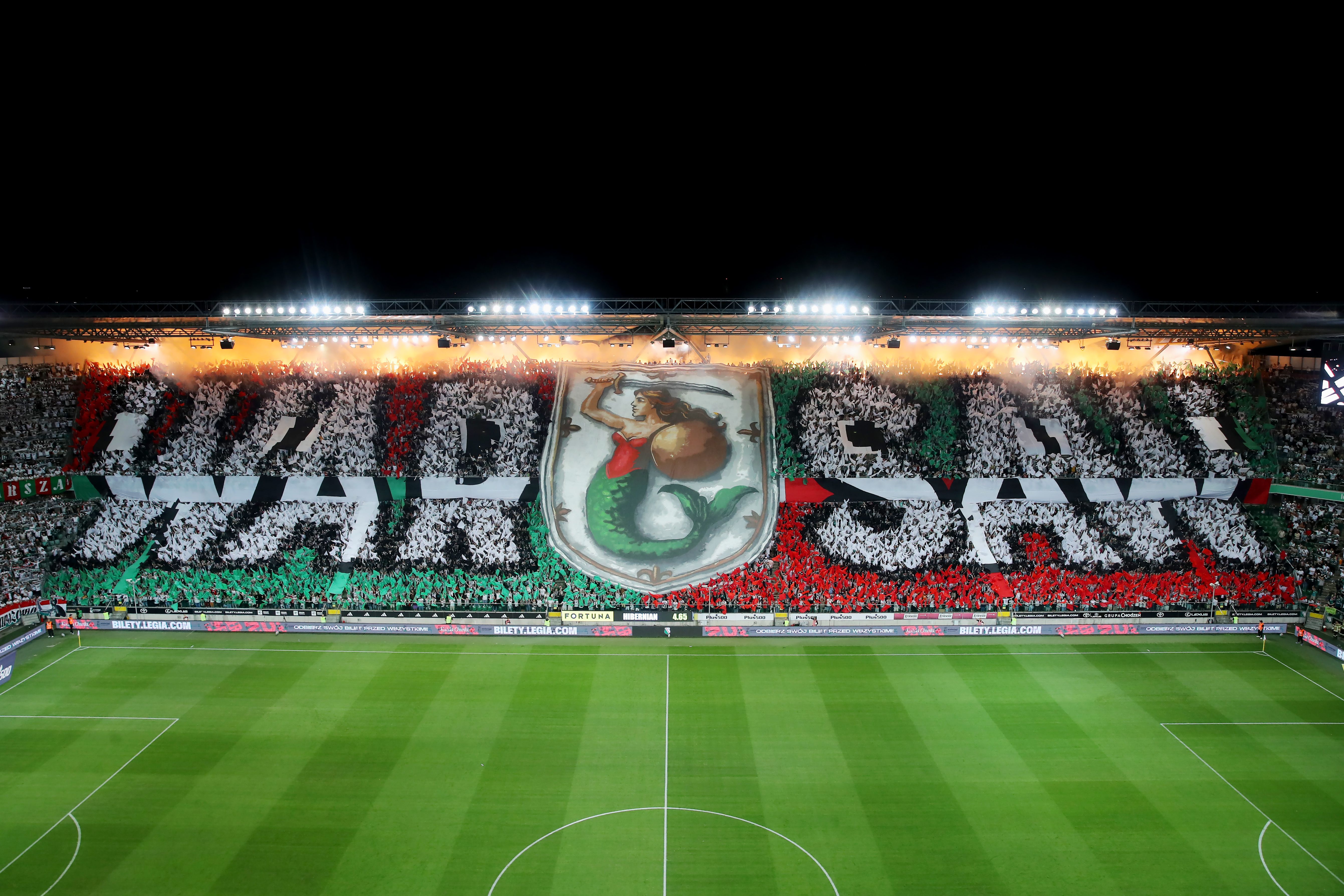 Galeria z meczu Legia Warszawa - Hibernian FC autorstwa Janusza Partyki