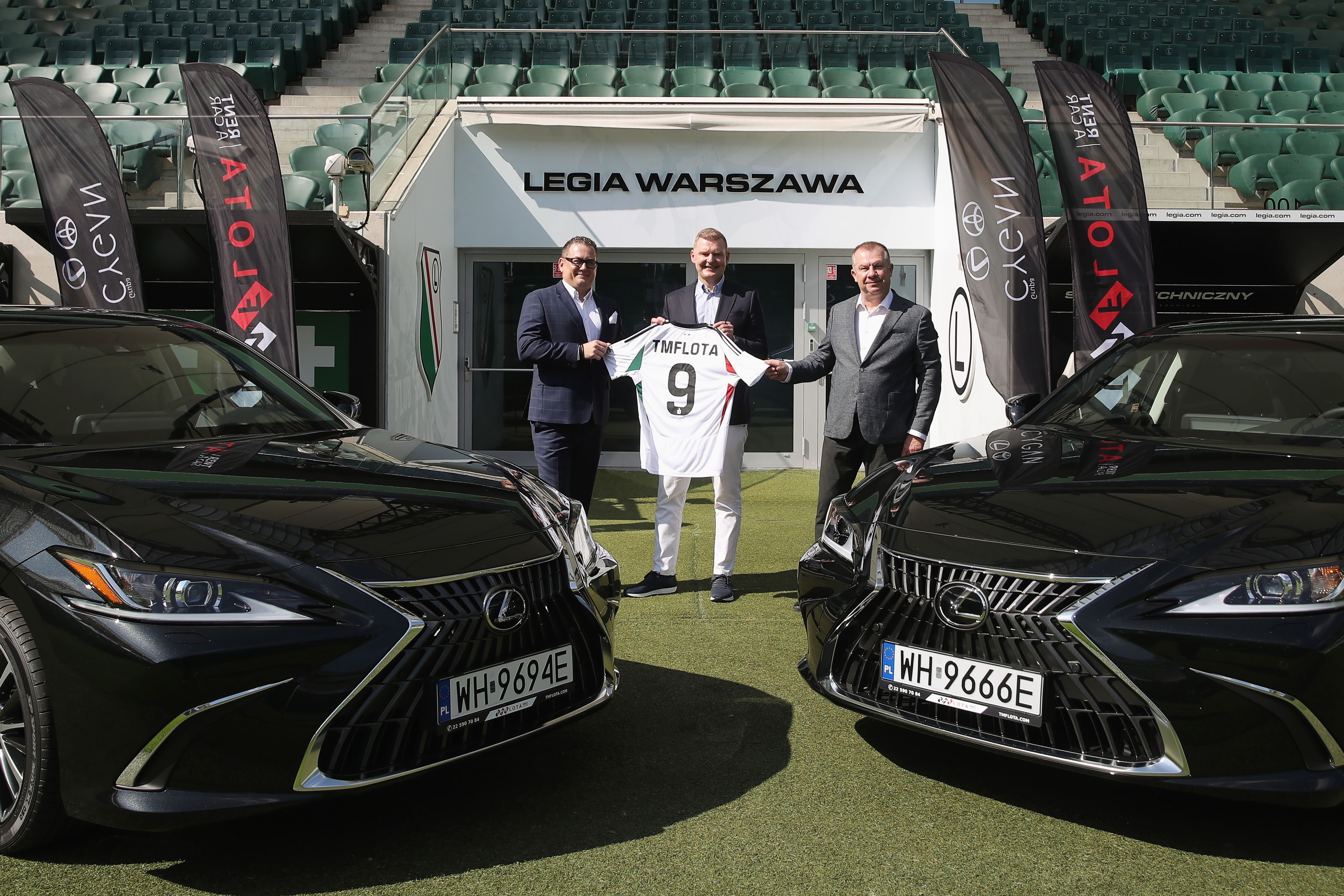 Legia Warszawa i TM Flota przedłużają współpracę - „gramy razem” już dziewiąty rok