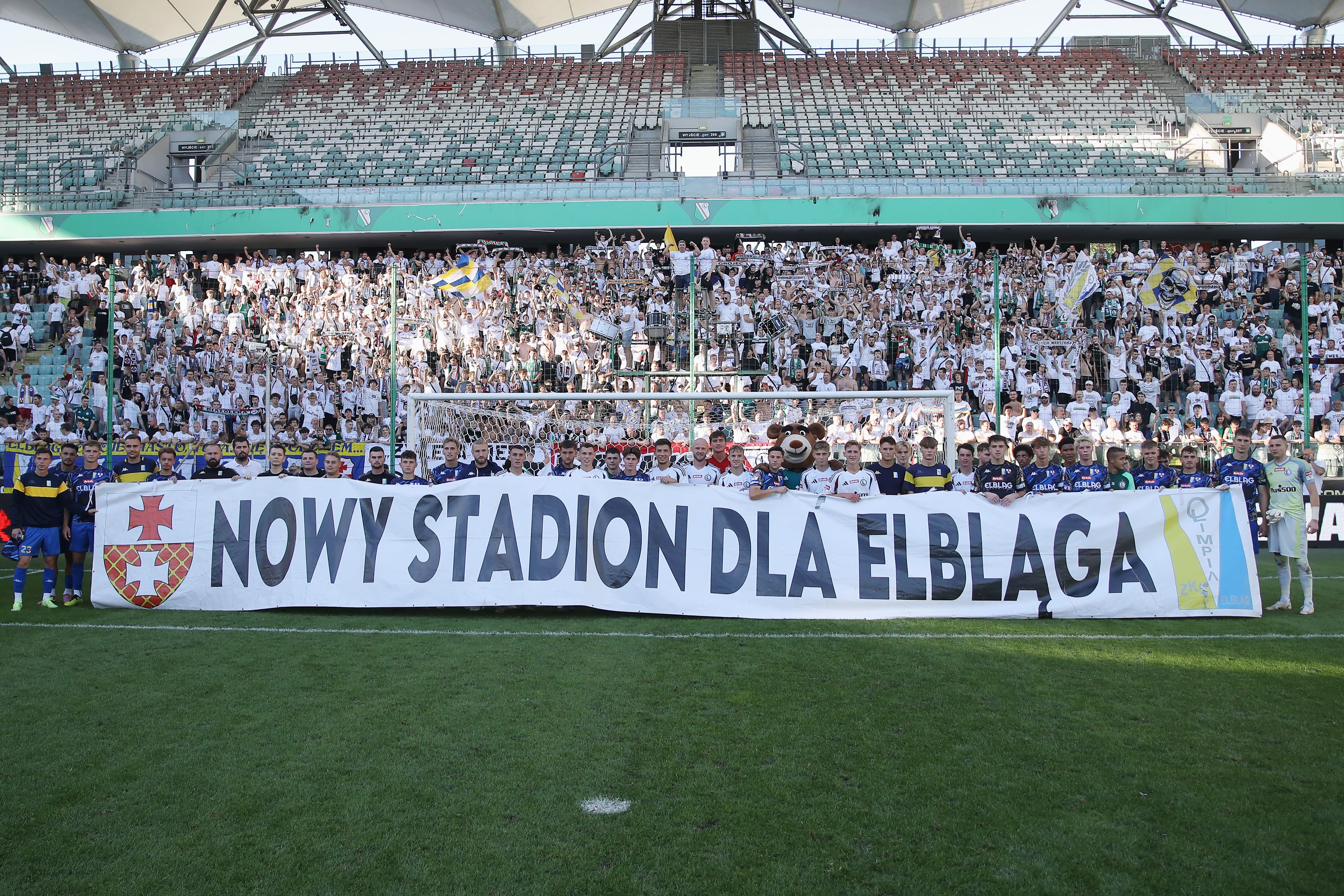 Galeria z meczu Legia II Warszawa - Olimpia Elbląg autorstwa Janusza Partyki
