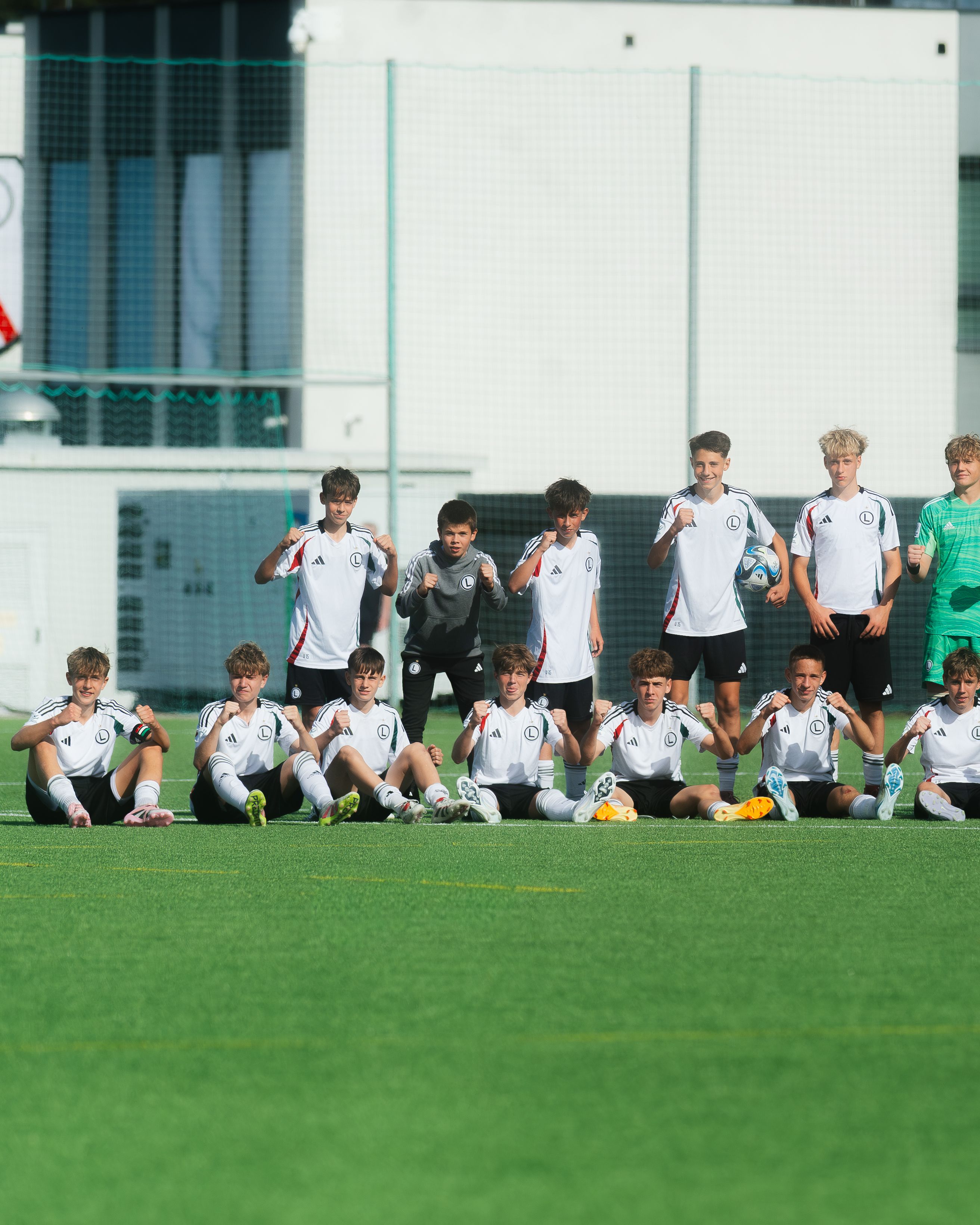 U15: Świetna seria trwa. Szósta wygrana, szóste czyste konto! Legia - ŁKS Łódź 8:0