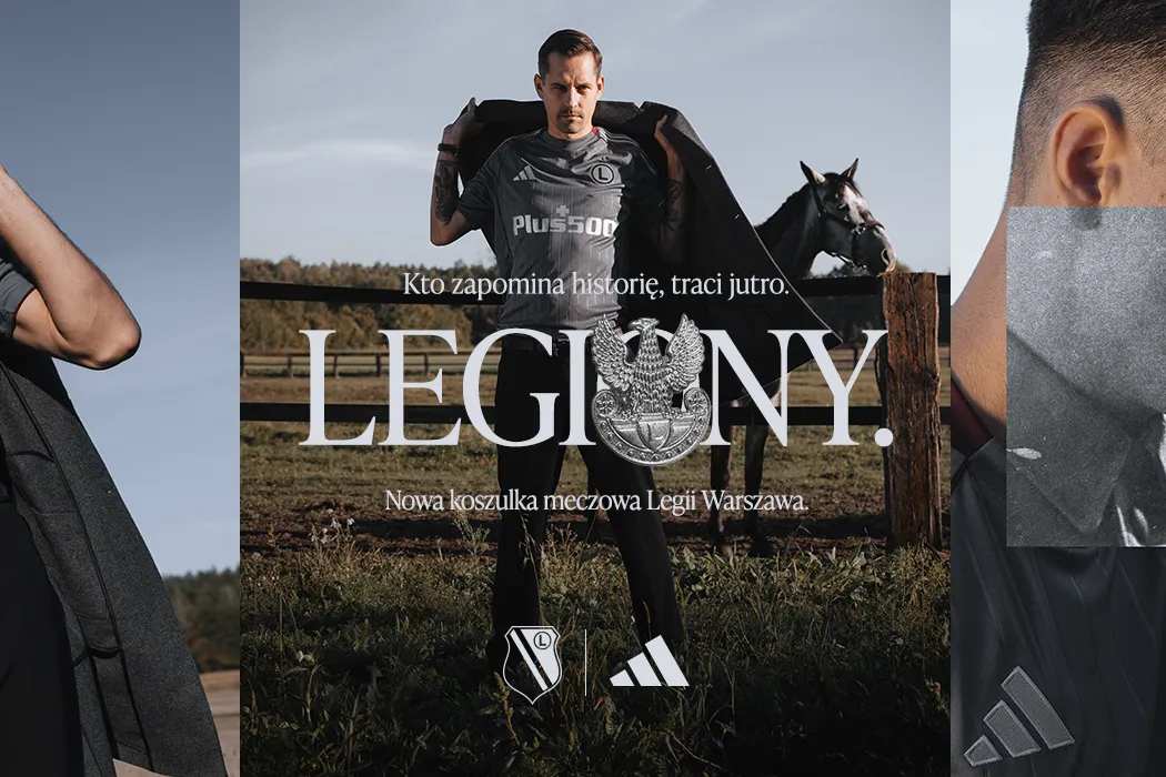 Nowy, trzeci komplet koszulek Legii Warszawa już dostępny