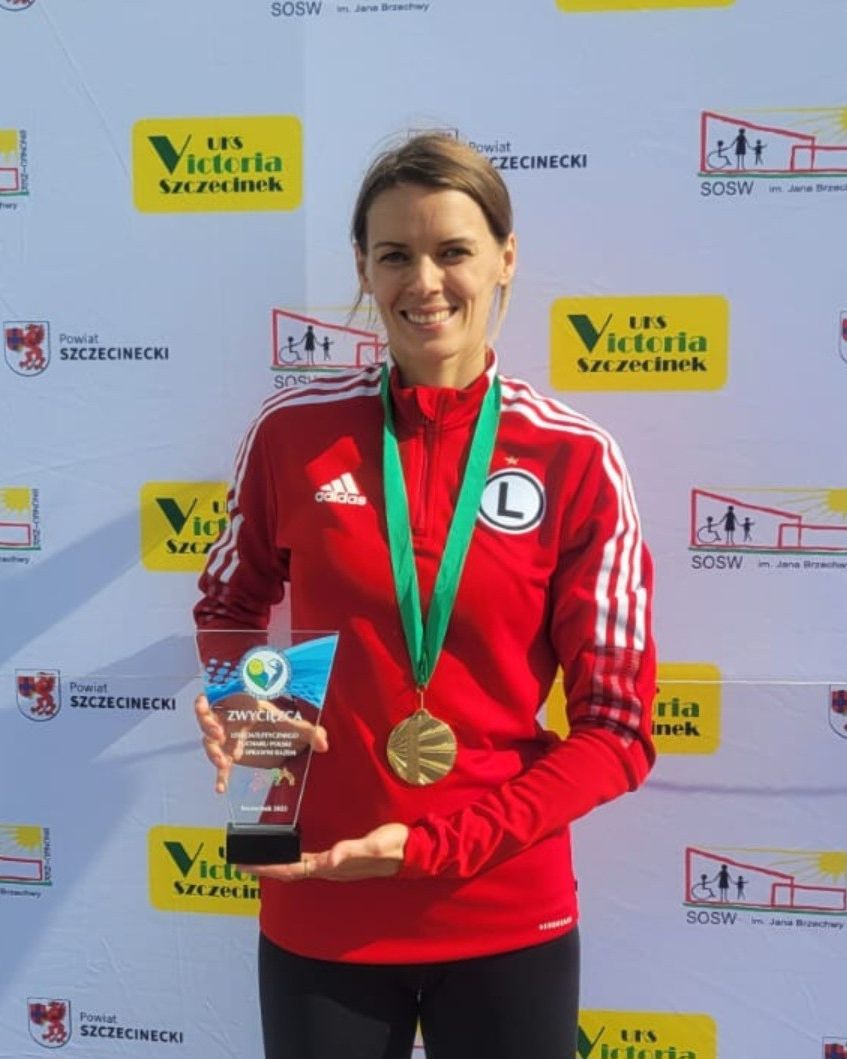 Justyna Franieczek ze złotem i srebrem Mistrzostw Polski!