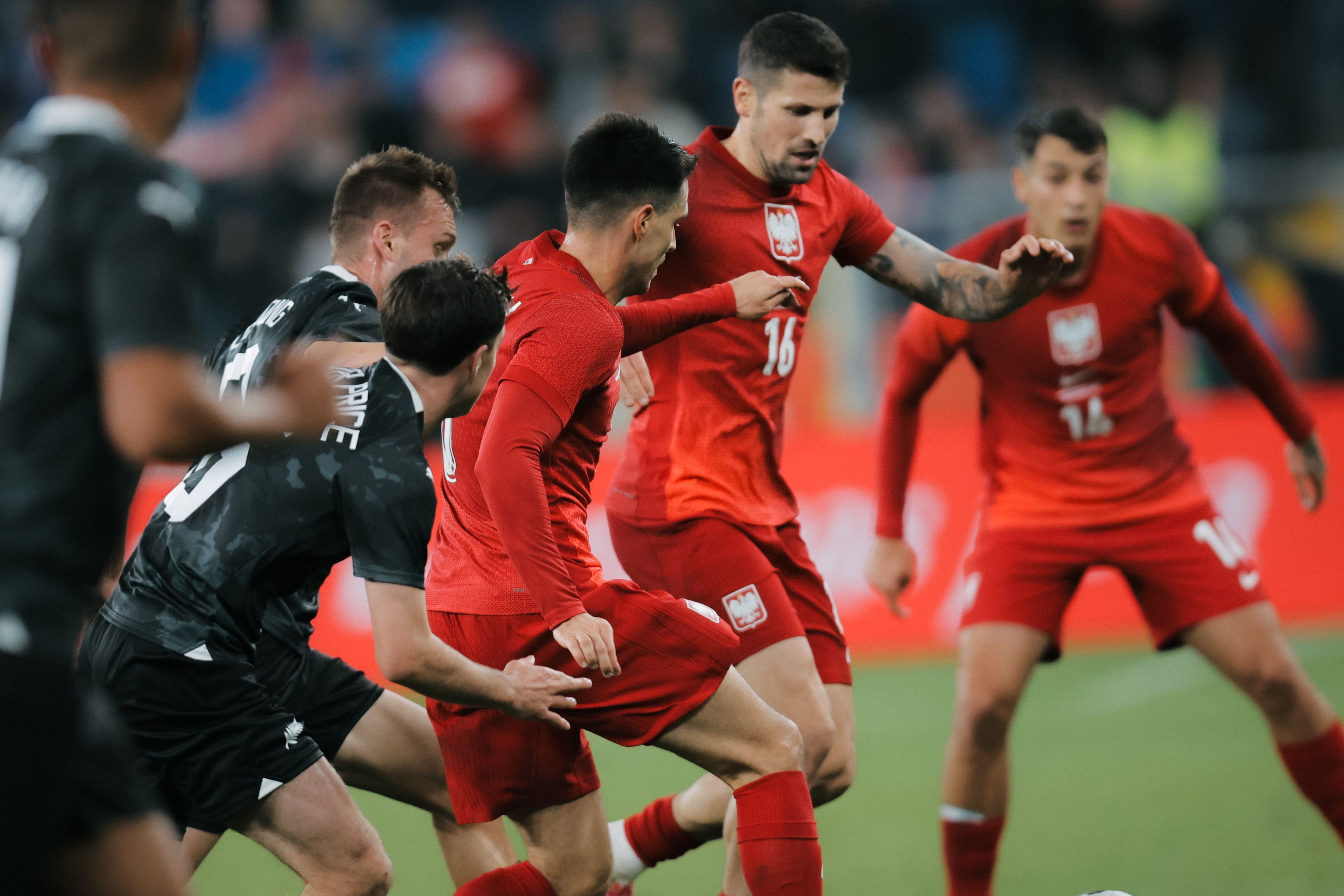 Reprezentacja: Polska - Nowa Zelandia 1:0. Grali legioniści, asysta Pawła Wszołka