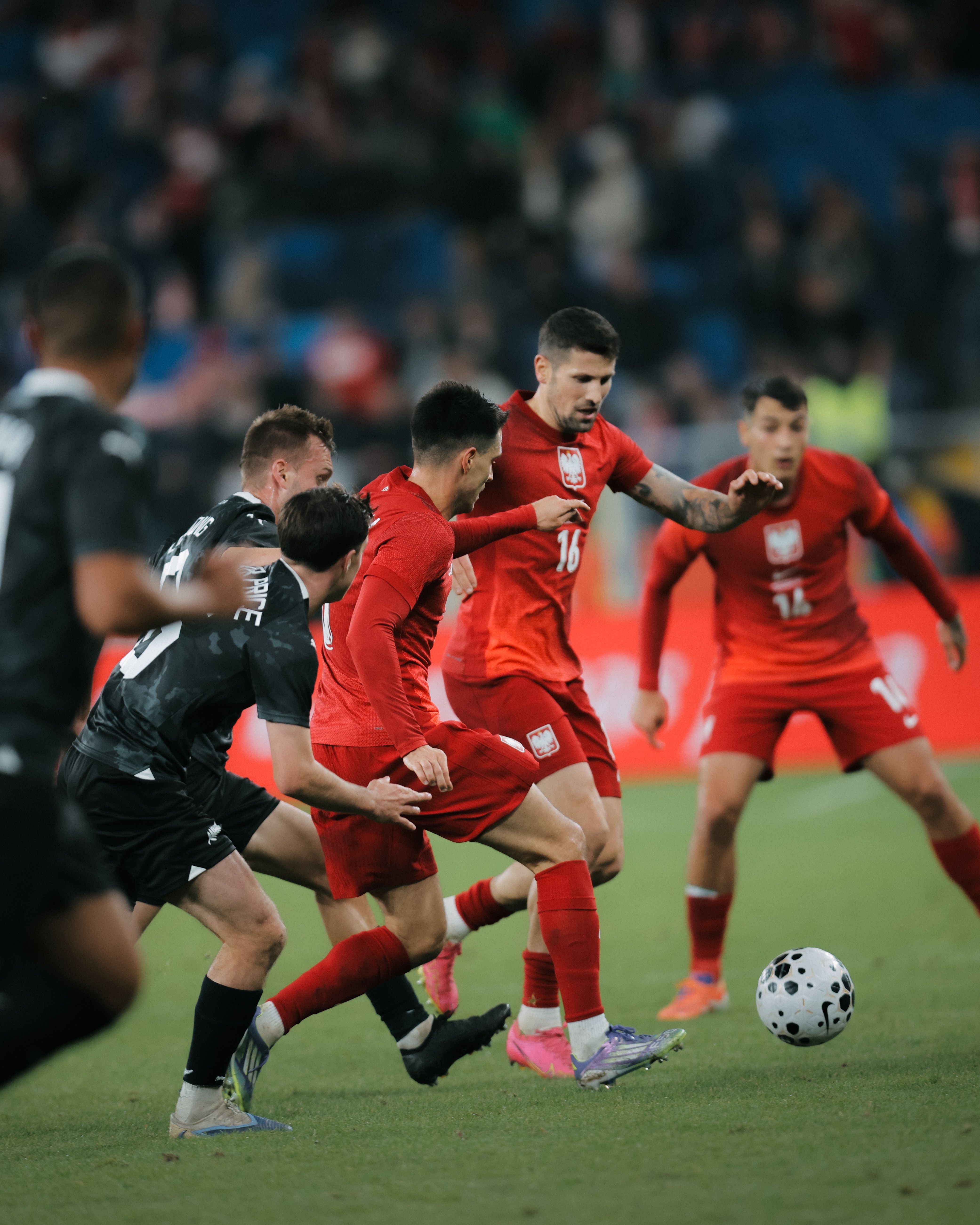 Reprezentacja: Polska - Nowa Zelandia 1:0. Grali legioniści, asysta Pawła Wszołka