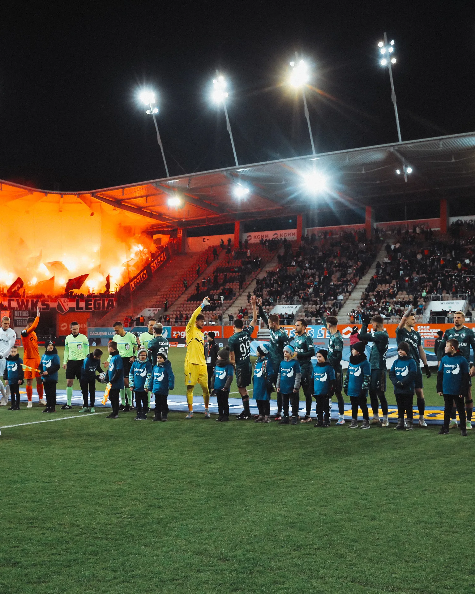 PKO Bank Polski Ekstraklasa: Legia Warszawa - Zagłębie Lubin na zdjęciach