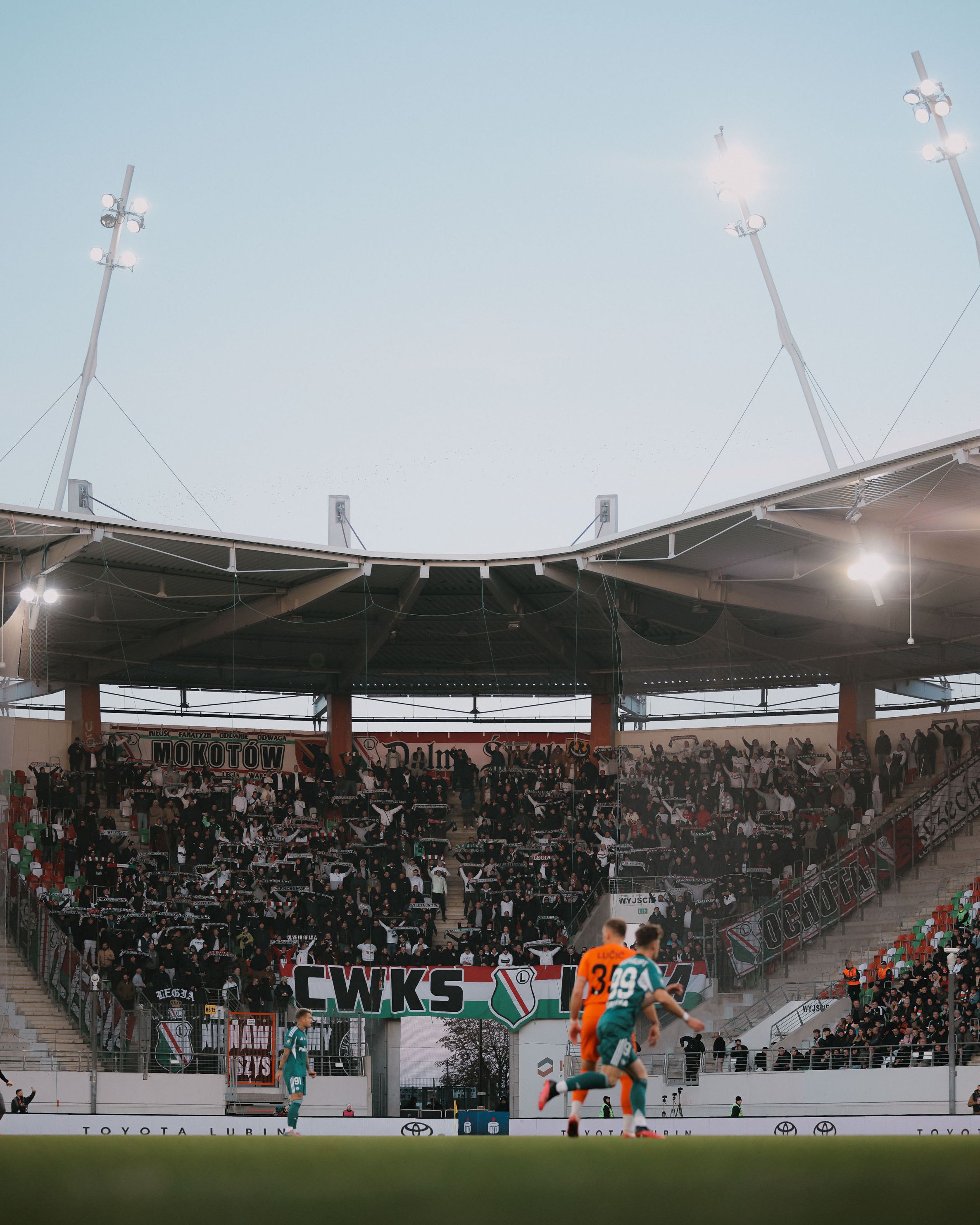 Galeria z meczu Zagłębie Lubin - Legia Warszawa autorstwa Mateusza Kostrzewy