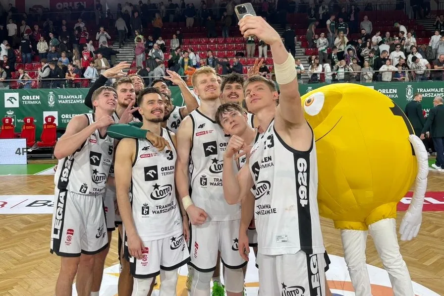 Koszykówka: Trzecie zwycięstwo Zielonych Kanonierów z rzędu! Legia Warszawa - Energa Czarni Słupsk 87:76