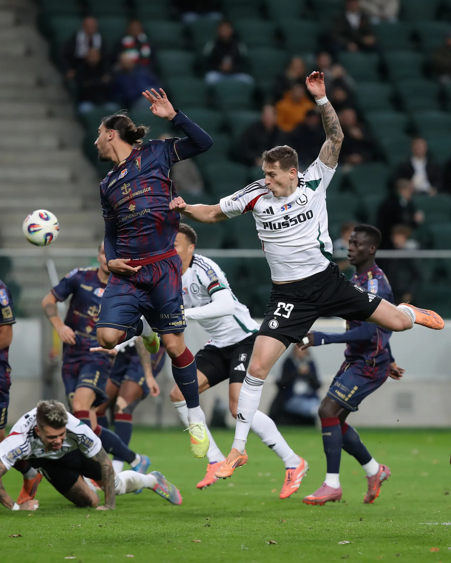 Skrót i gole z meczu Legia Warszawa - Pogoń Szczecin (1:2). Koniec [WIDEO]