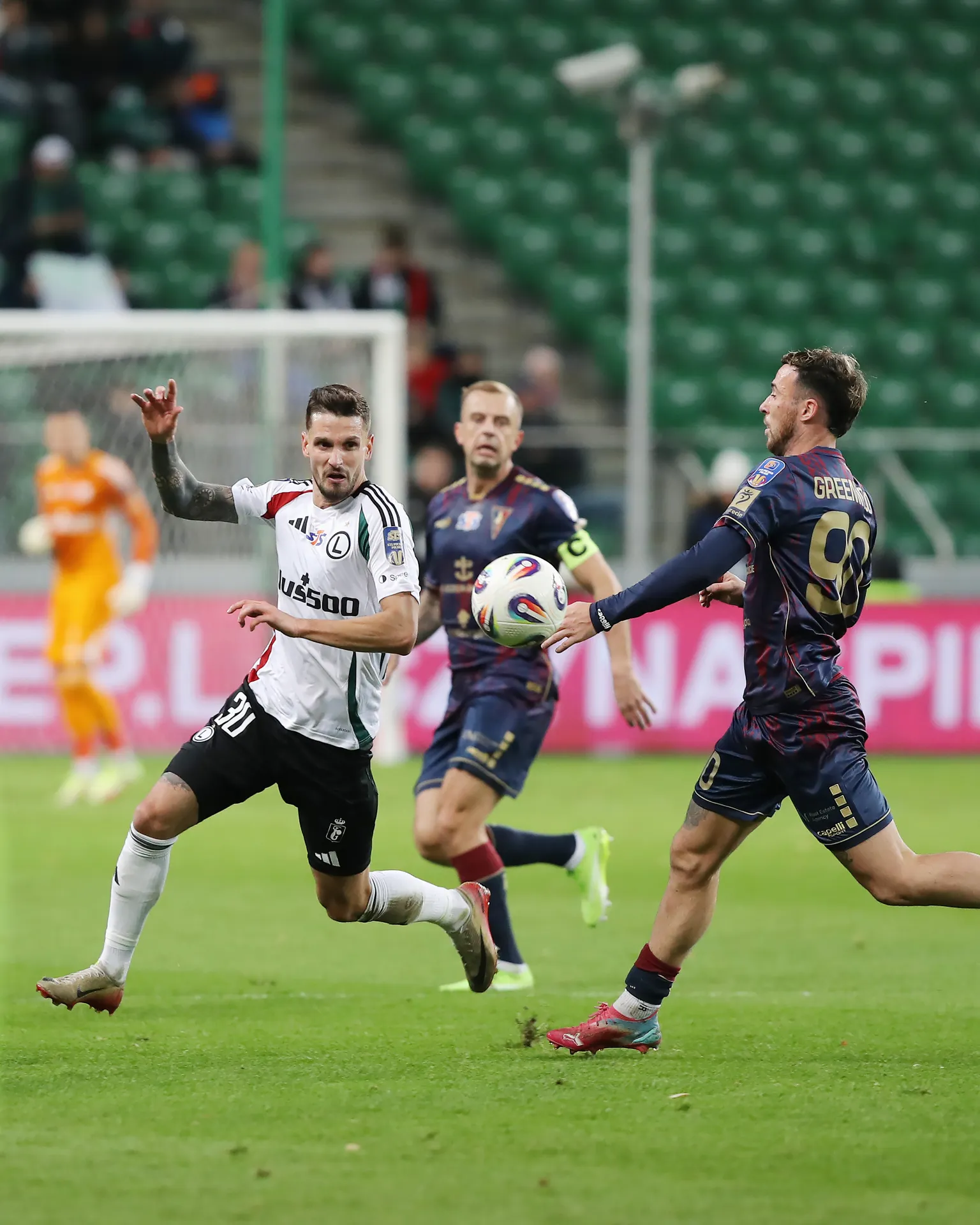 Porażka. Legia Warszawa - Pogoń Szczecin 1:2