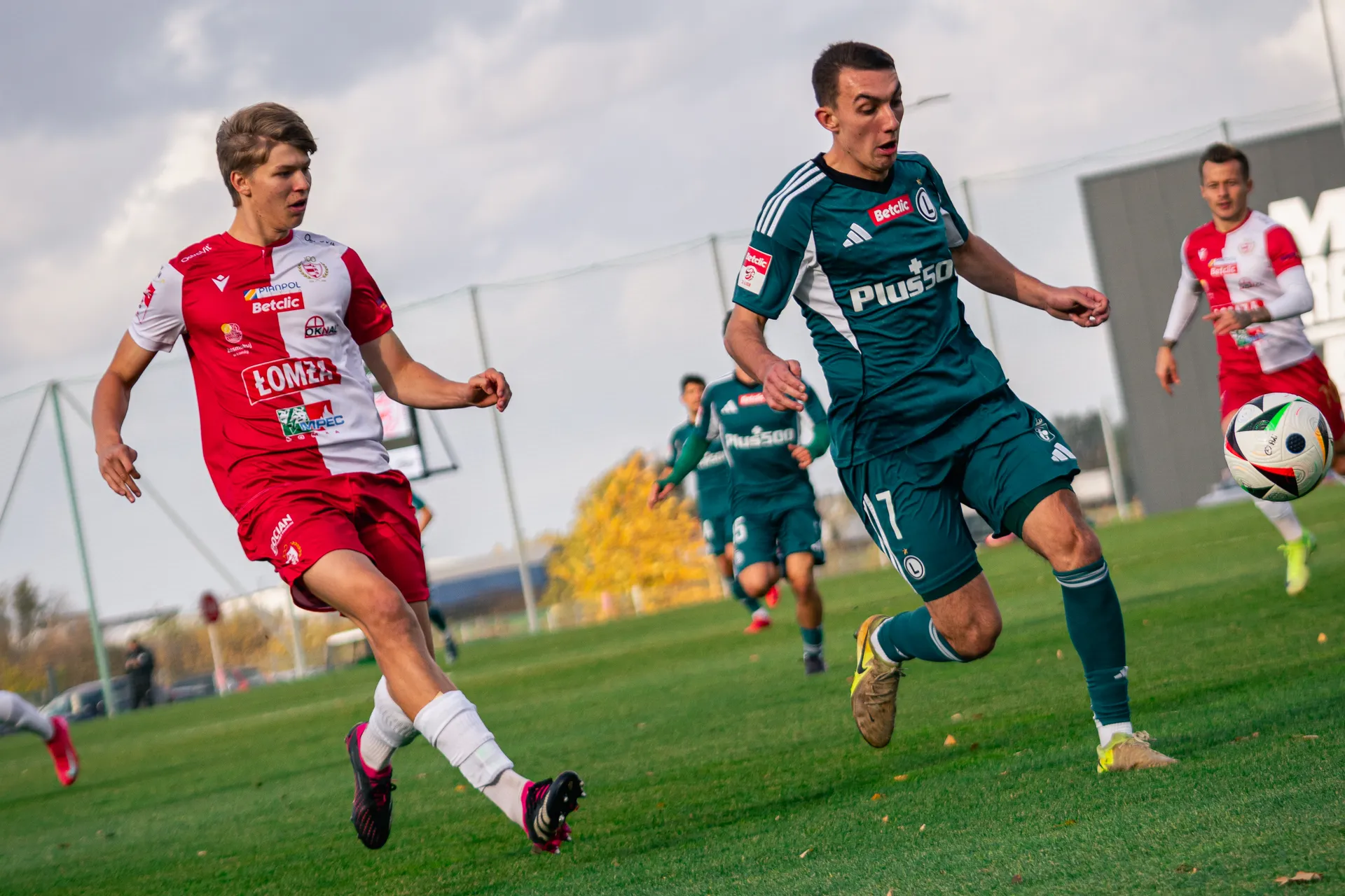 Galeria z meczu Legia II Warszawa - ŁKS Łomża autorstwa Anny Socha