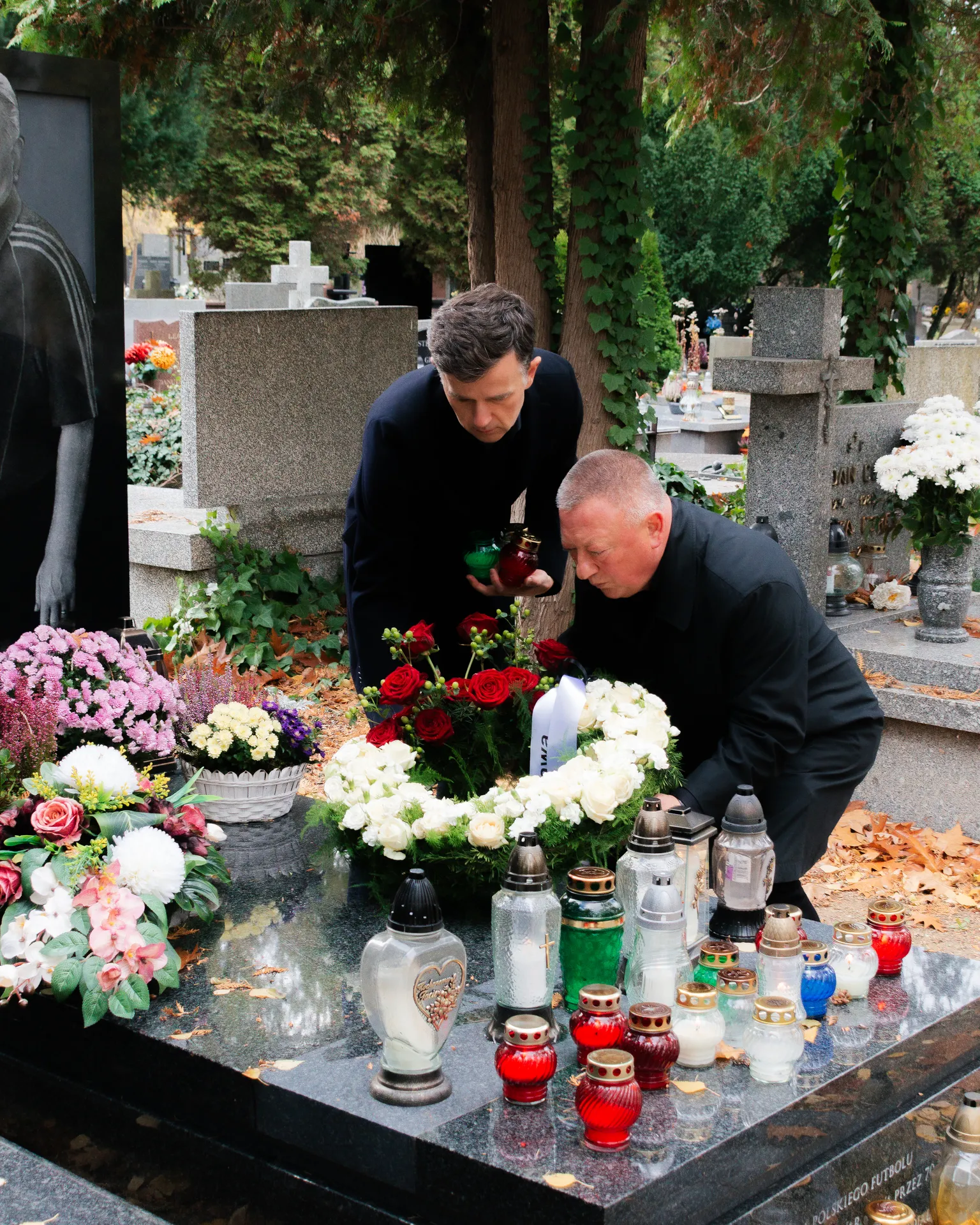 Dzień Wszystkich Świętych. Delegacja klubu upamiętniła zasłużonych Legionistów