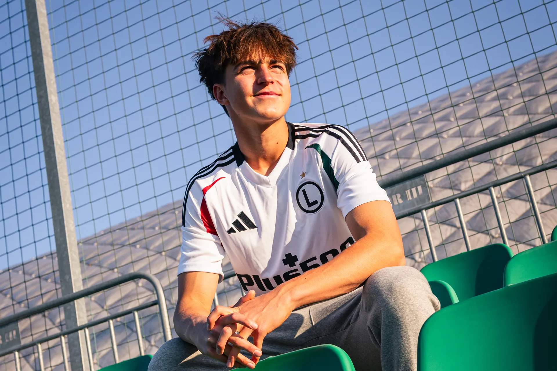 Jarosław Kuc podpisał pierwszy zawodowy kontrakt z Legią Warszawa