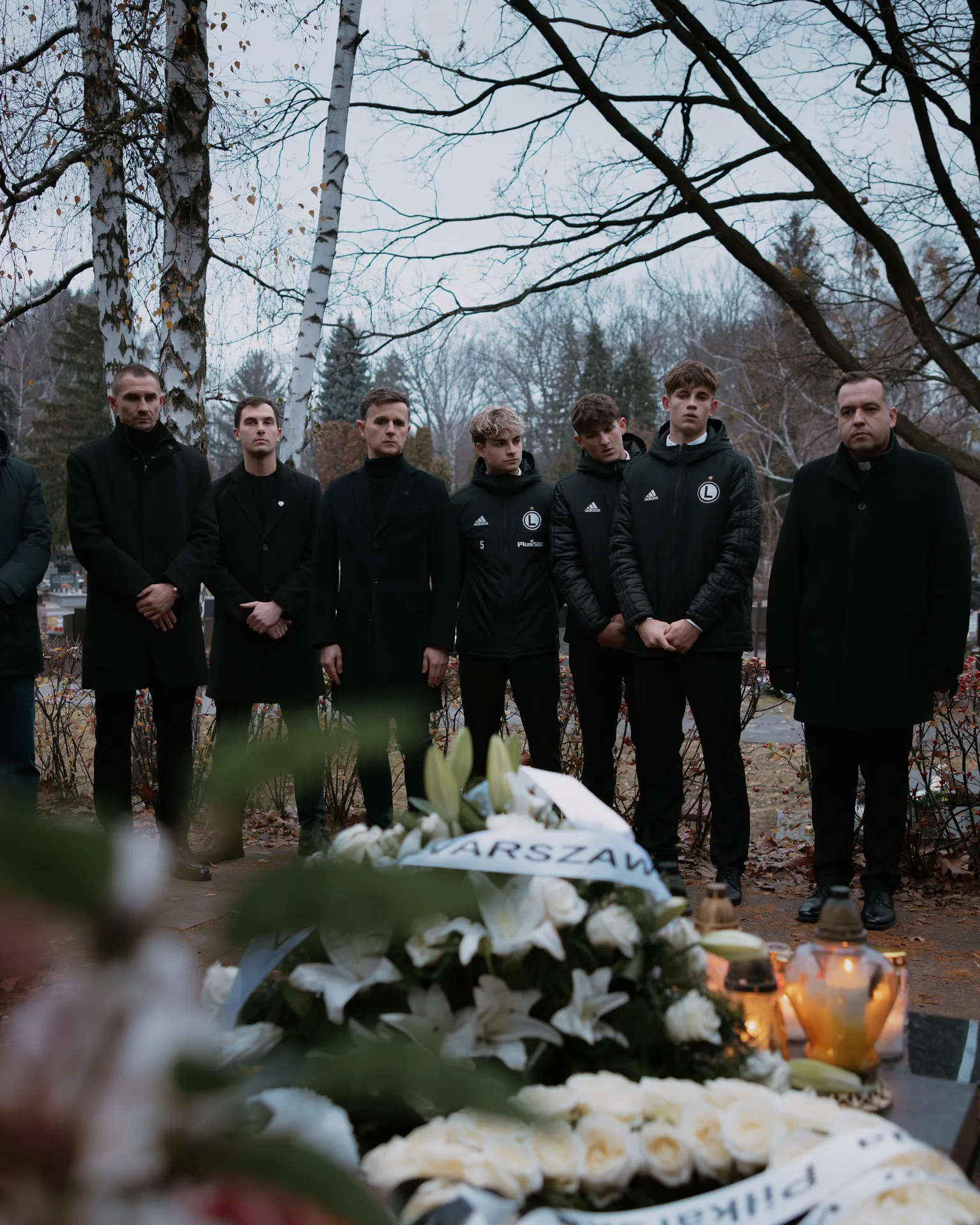 Legenda na zawsze. Delegacja klubu upamiętniła Pana Lucjana Brychczego