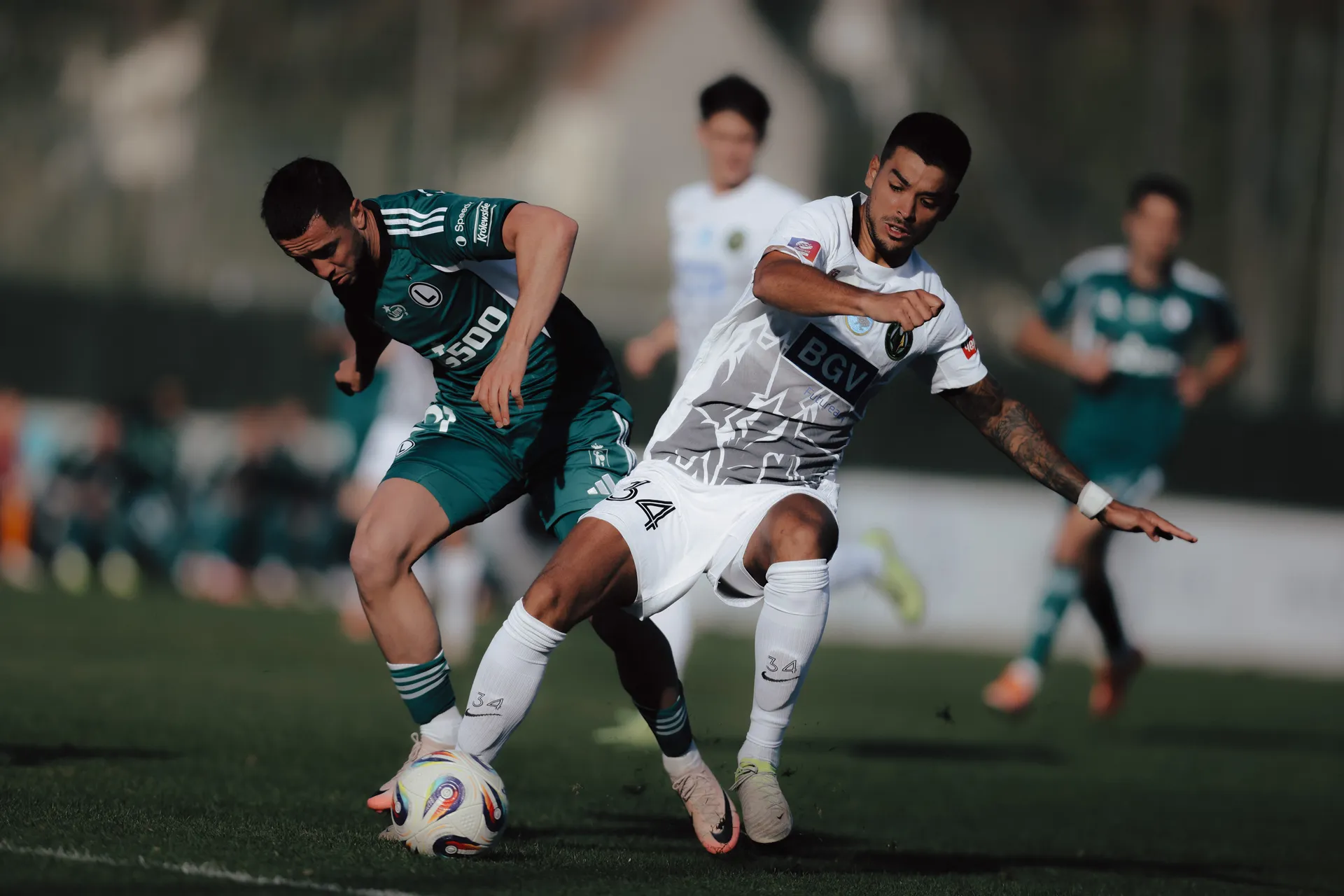 Czerwona kartka i remis. Legia Warszawa - Polissia Żytomierz 0:0