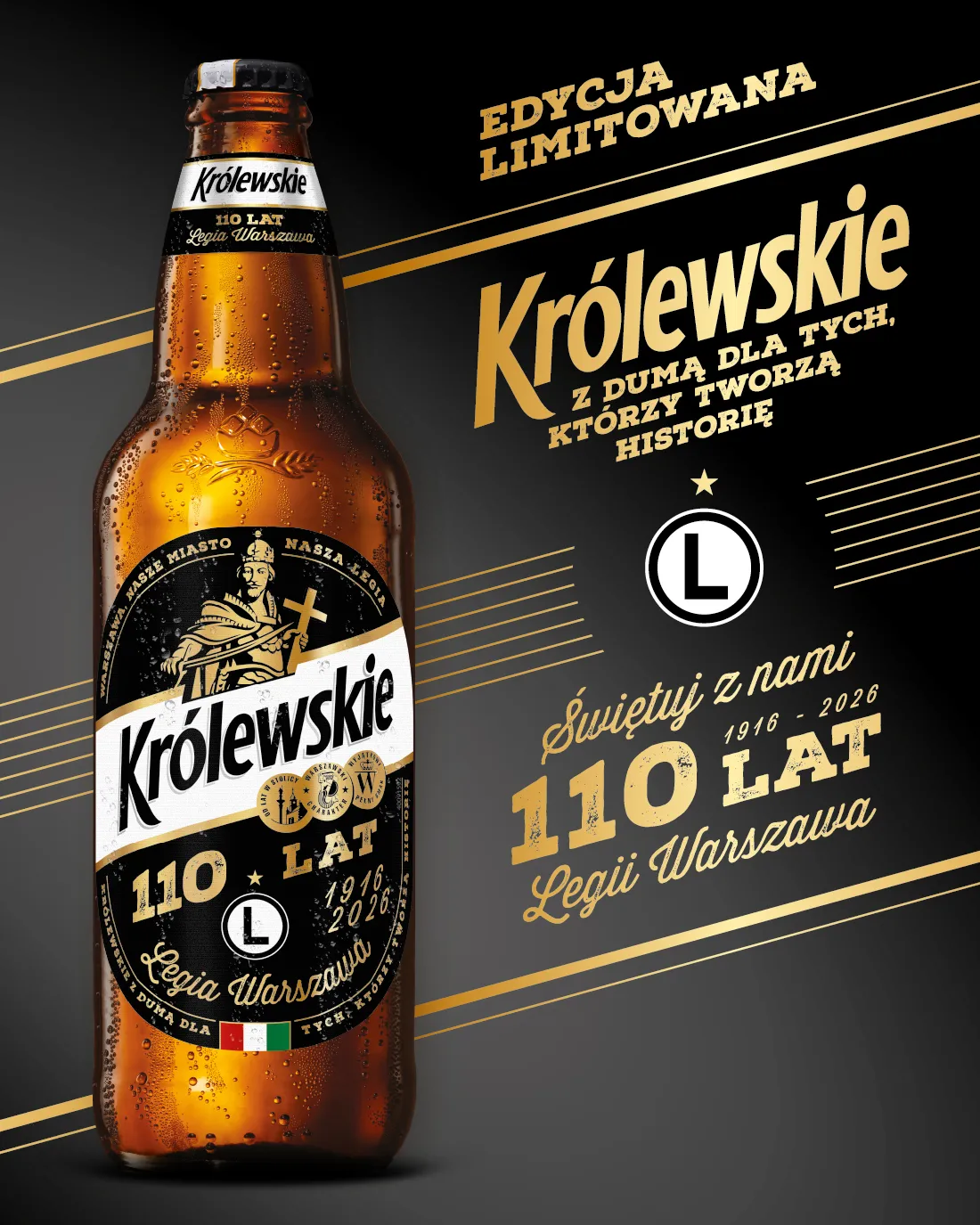 Wyjątkowa edycja limitowana Królewskiego na 110-lecie Legii Warszawa