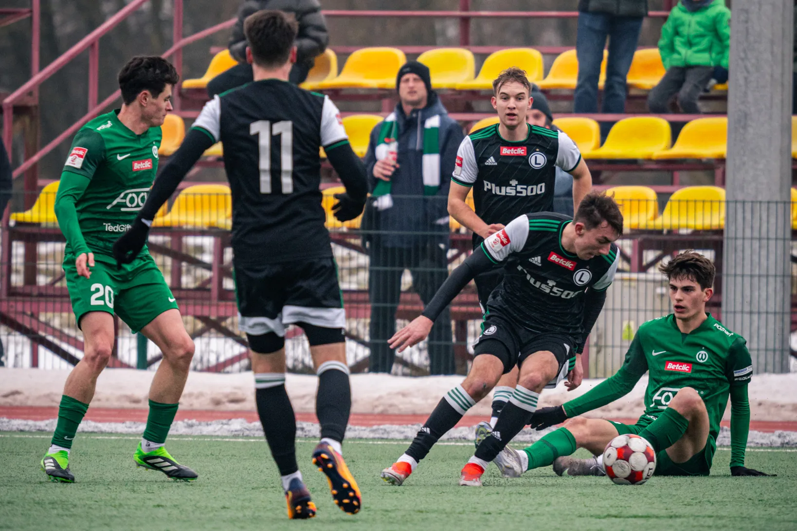 Porażka w meczu kontrolnym w Poznaniu. Warta Poznań - Legia II Warszawa 3:1 [ZDJĘCIA]