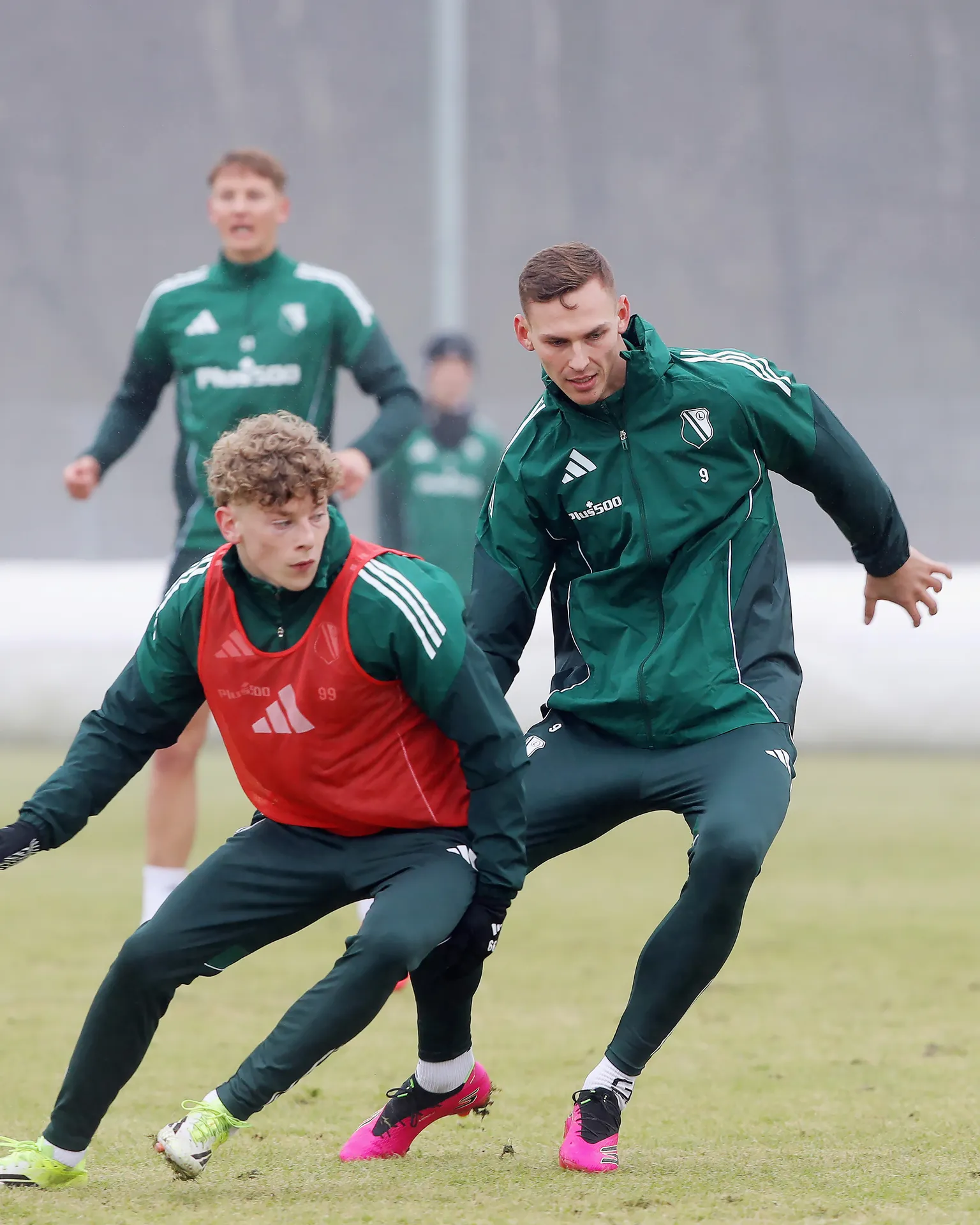 Ostatnie szlify w LTC przed meczem z GKS. Rafał Adamski trenował z drużyną [ZDJĘCIA]