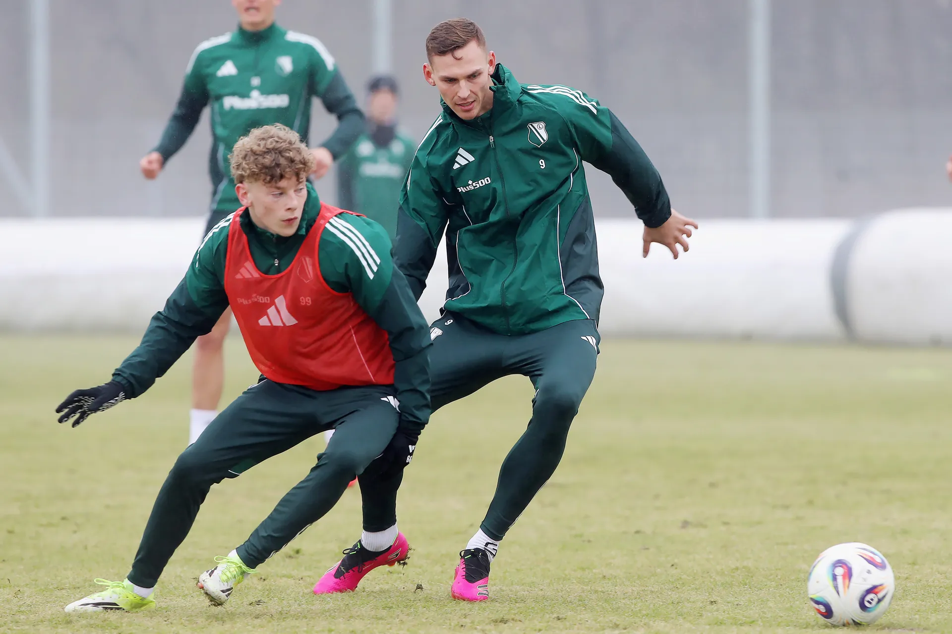 Ostatnie szlify w LTC przed meczem z GKS. Rafał Adamski trenował z drużyną [ZDJĘCIA]