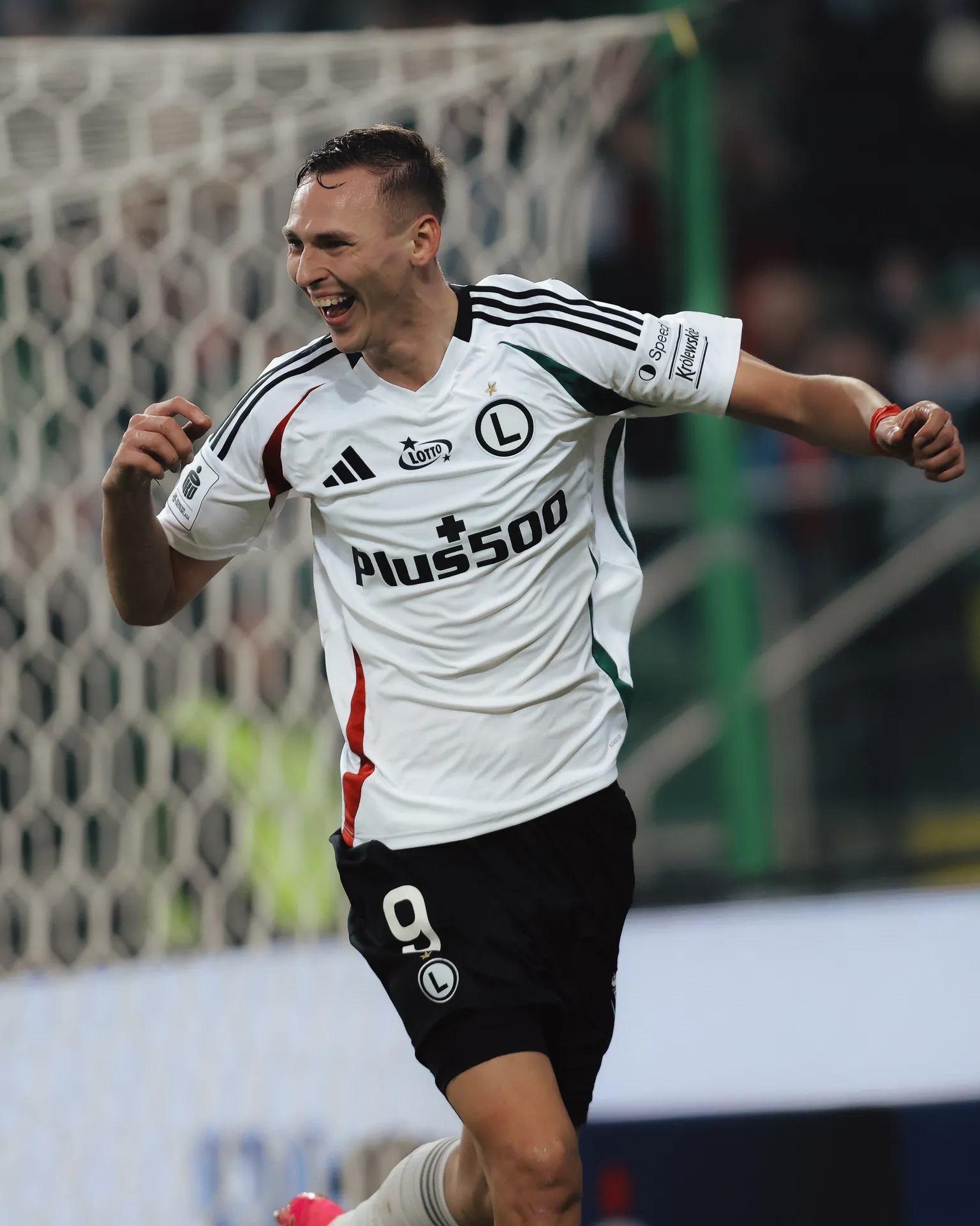 Debiuty Adamskiego i Hindricha w Legii, pierwszy gol napastnika Wojskowych