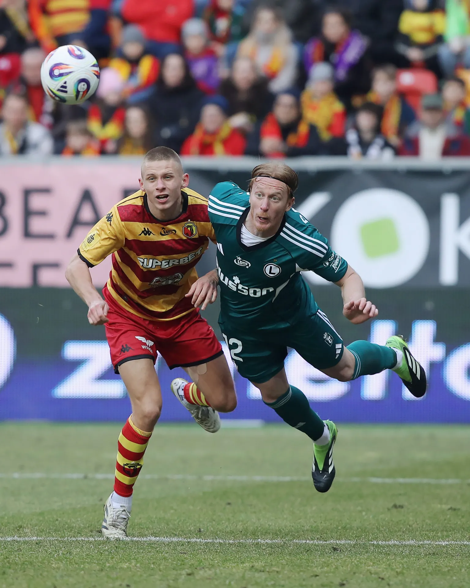 Punkt wyszarpany w Białymstoku. Jagiellonia Białystok - Legia Warszawa 2:2