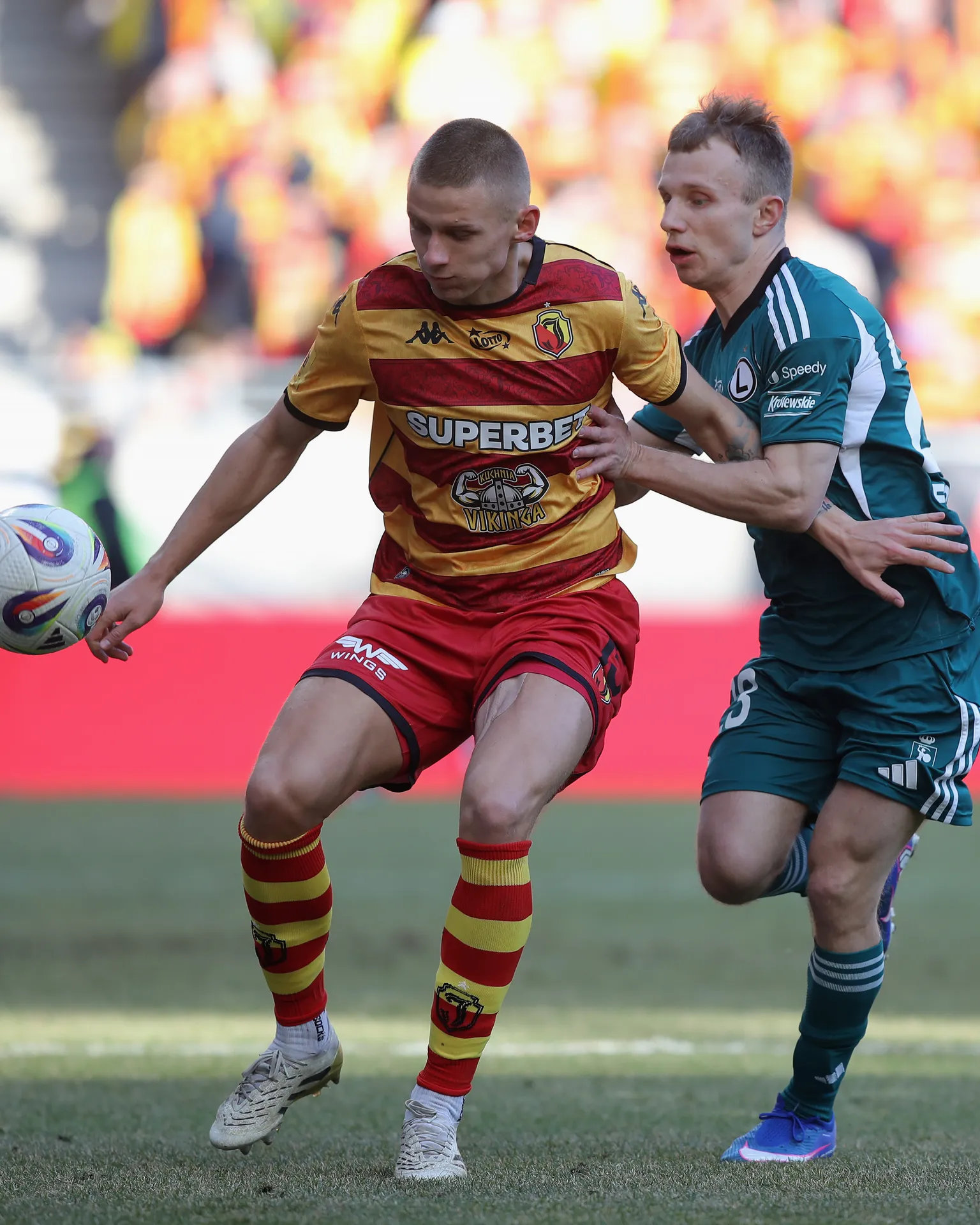 Galeria z meczu Jagiellonia Białystok - Legia Warszawa autorstwa Janusza Partyki