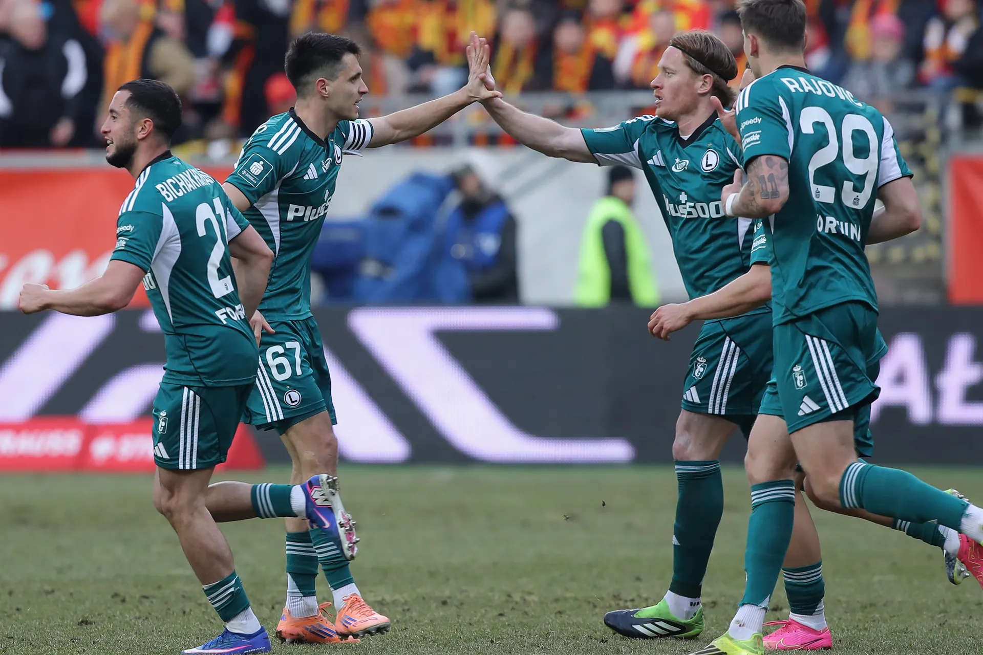 WALKA DO KOŃCA I REMIS W BIAŁYMSTOKU. KULISY MECZU Z JAGIELLONIĄ