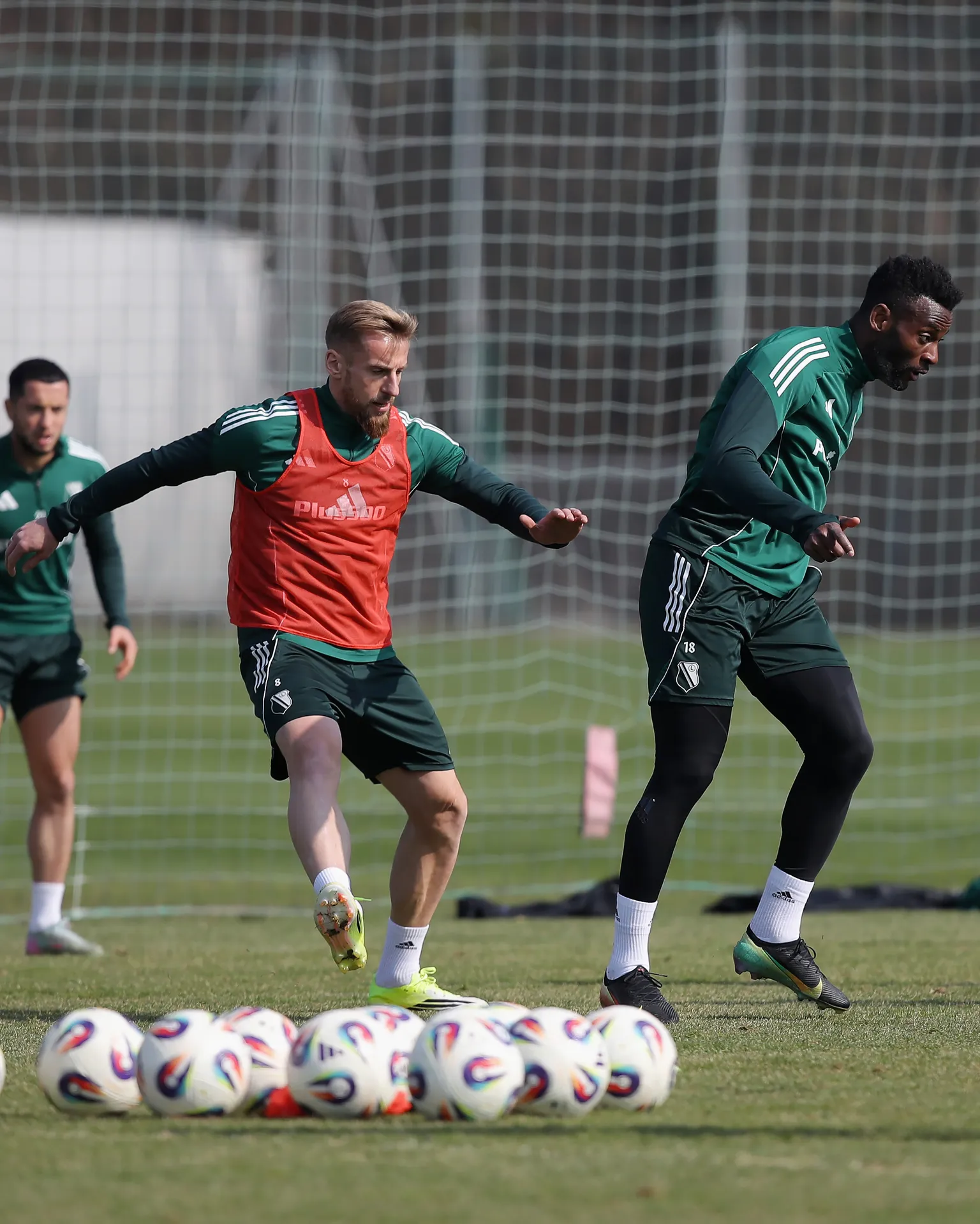 Taktyka, schematy, wykończenie, intensywność. Środowe manewry Wojskowych w LTC [ZDJĘCIA]