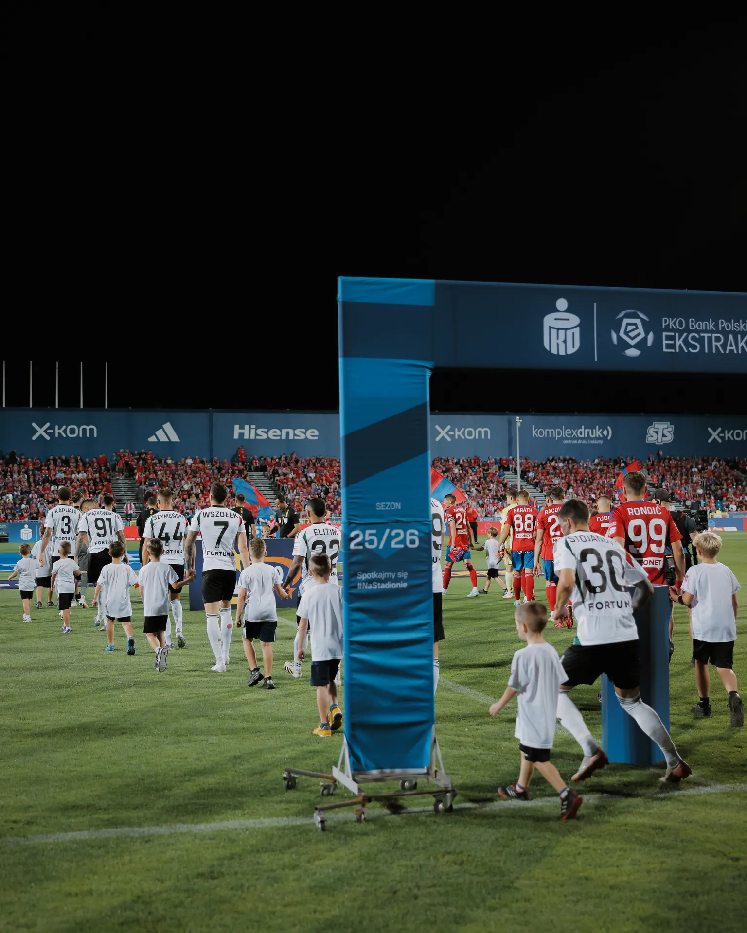 Legia Warszawa - Raków Częstochowa: Dane i statystyki od Ekstraklasy