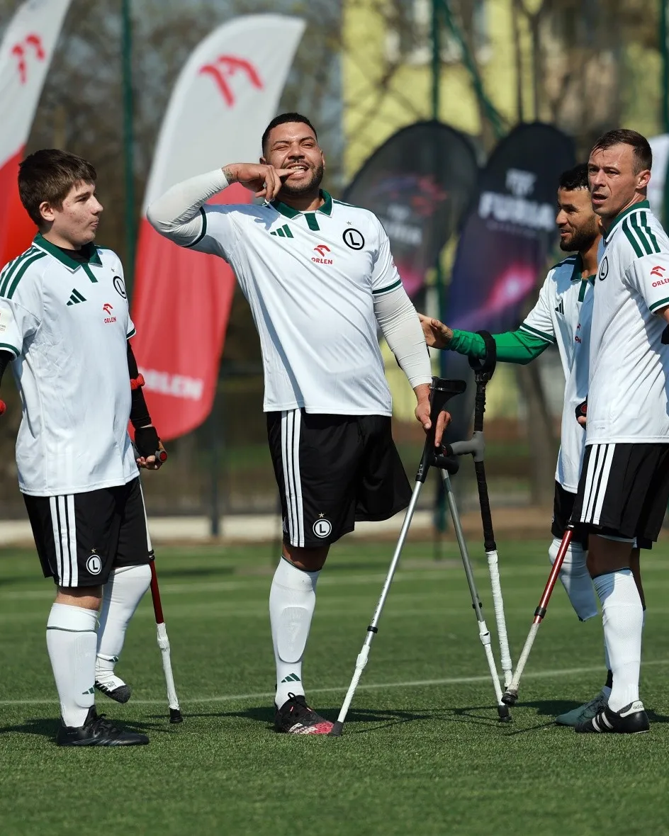 Amp Futbol: Legia z dwoma wygranymi i porażką w I turnieju ORLEN Amp Futbol Ekstraklasy